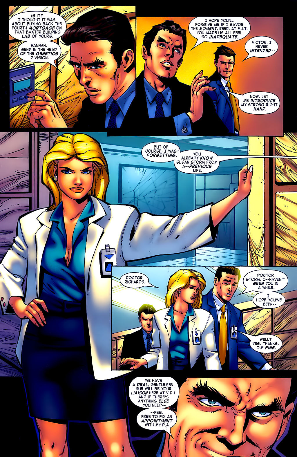 Read online Fantastic Four Movie adaptation comic -  Issue # Full - 5