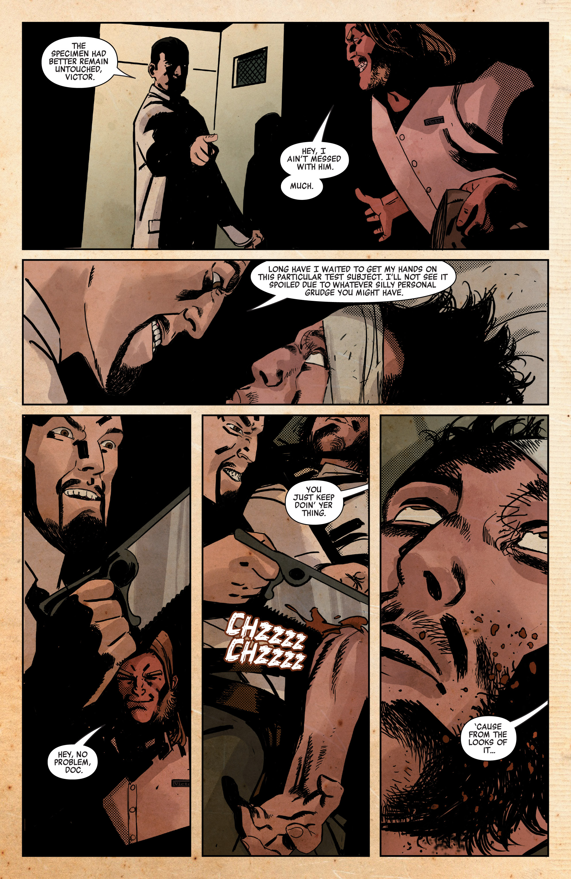 Read online Ruins Of Ravencroft comic -  Issue # Sabretooth - 18