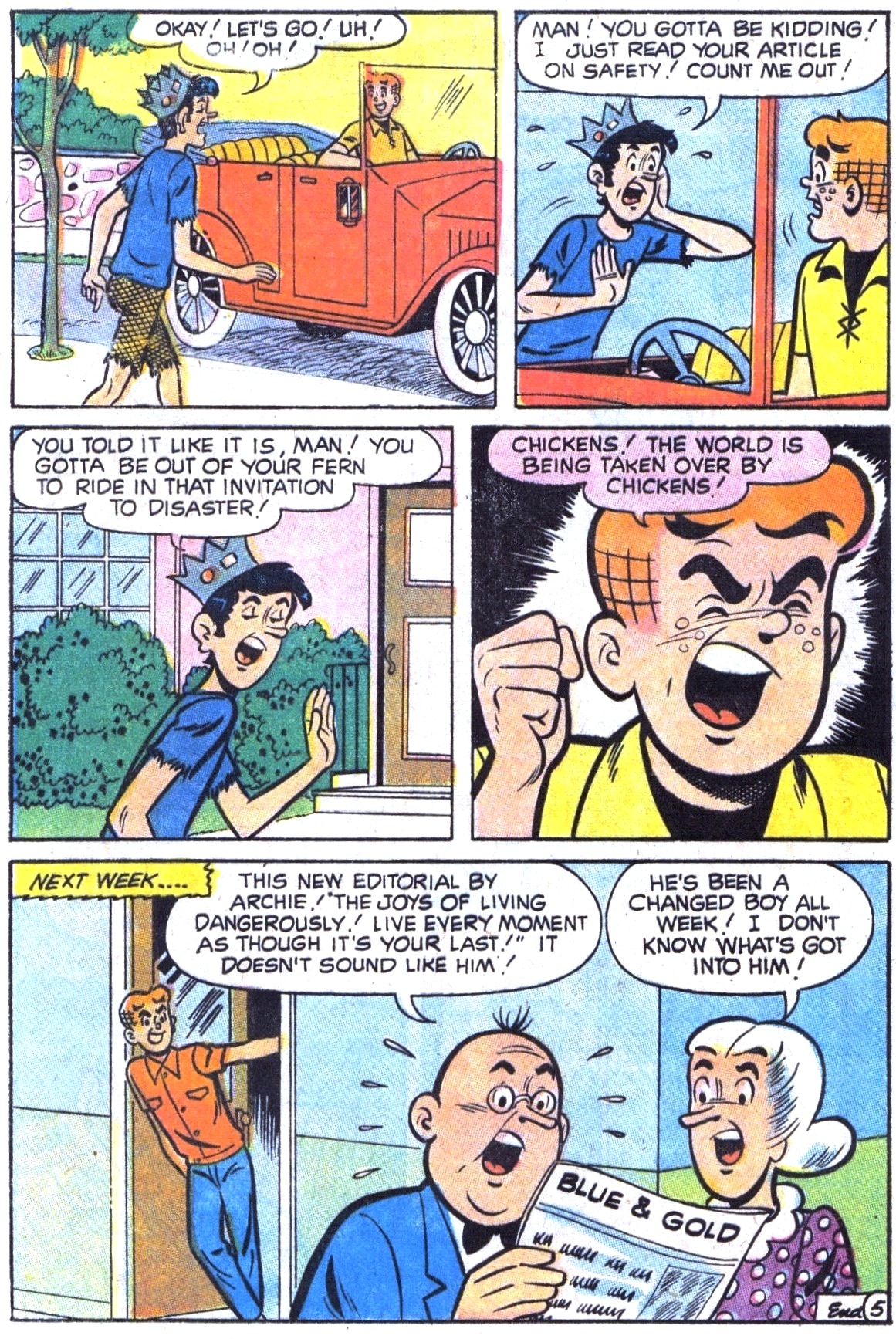 Read online Life With Archie (1958) comic -  Issue #106 - 24