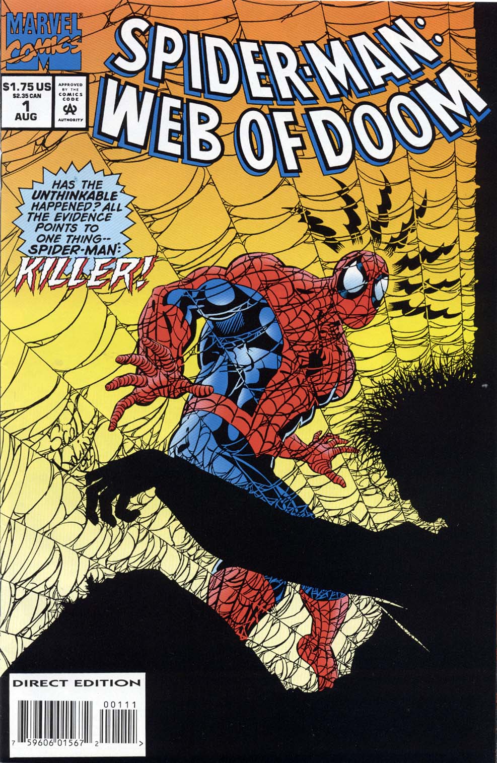 Read online Spider-Man: Web of Doom comic -  Issue #1 - 1