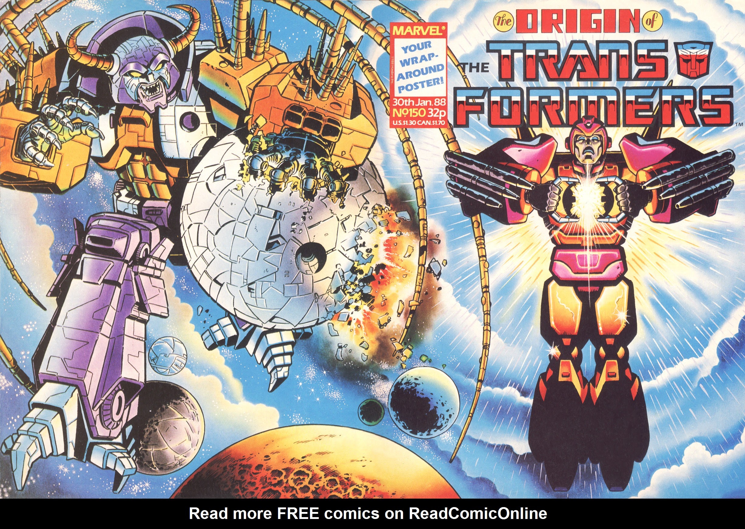 Read online The Transformers (UK) comic -  Issue #150 - 1