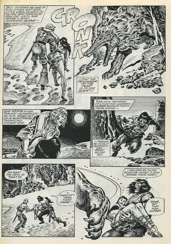 Read online The Savage Sword Of Conan comic -  Issue #196 - 43