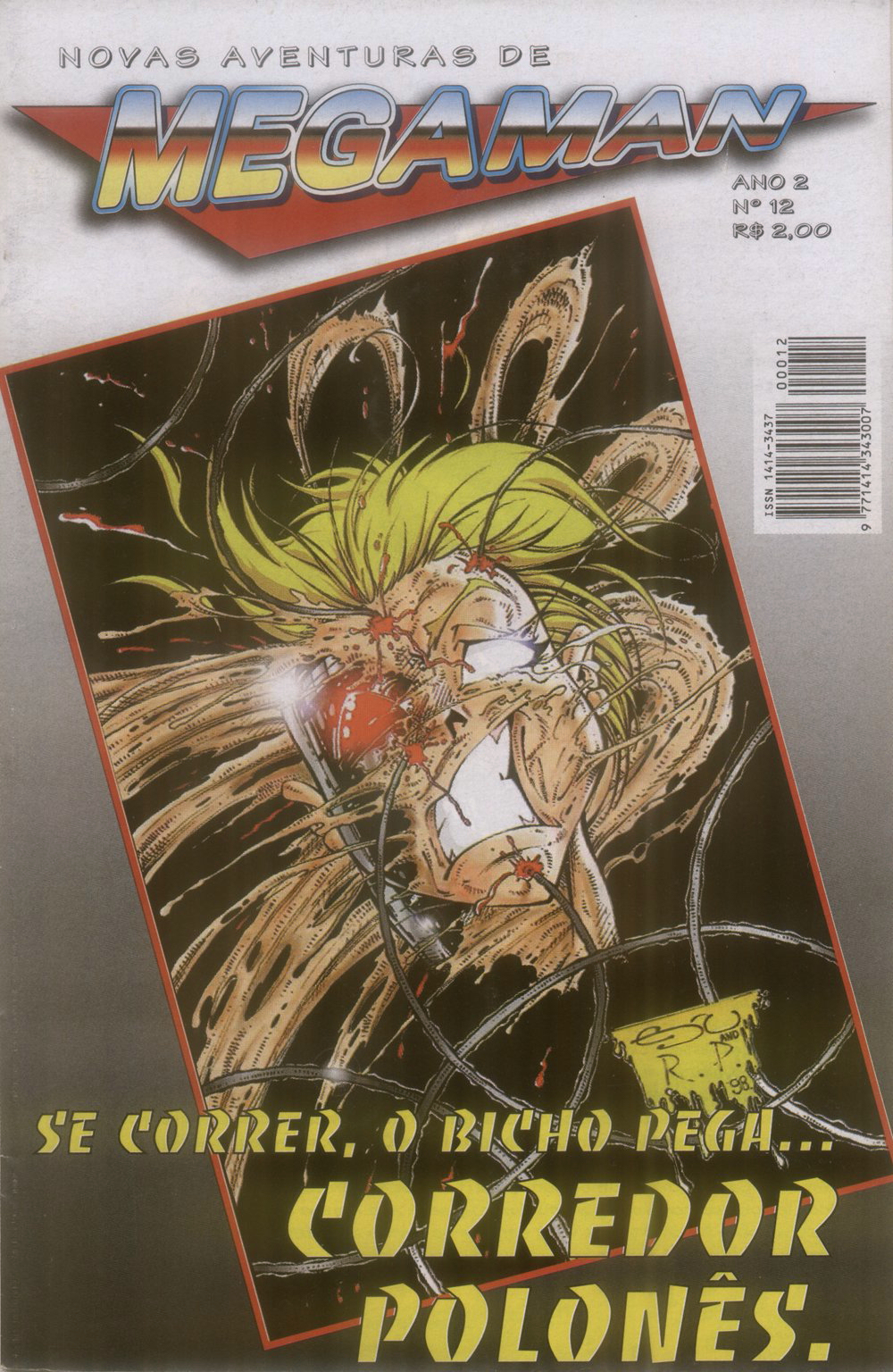 Read online Novas Aventuras de Megaman comic -  Issue #12 - 1
