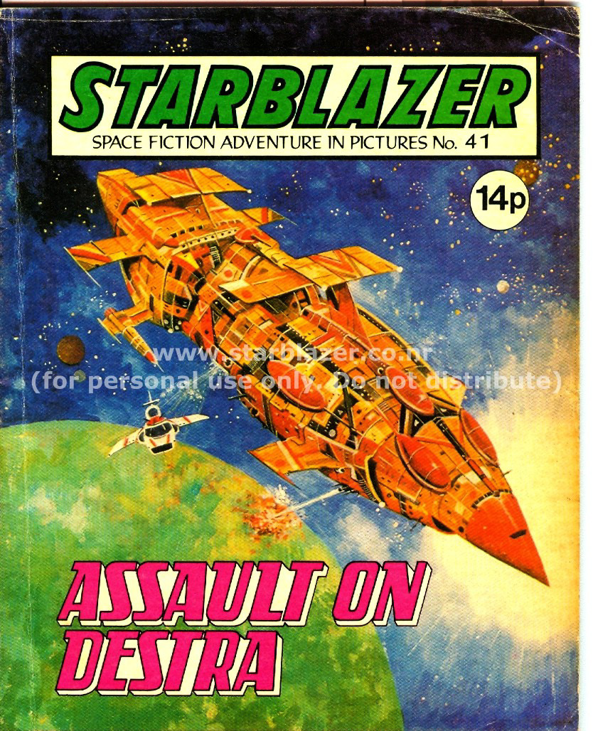 Read online Starblazer comic -  Issue #41 - 1