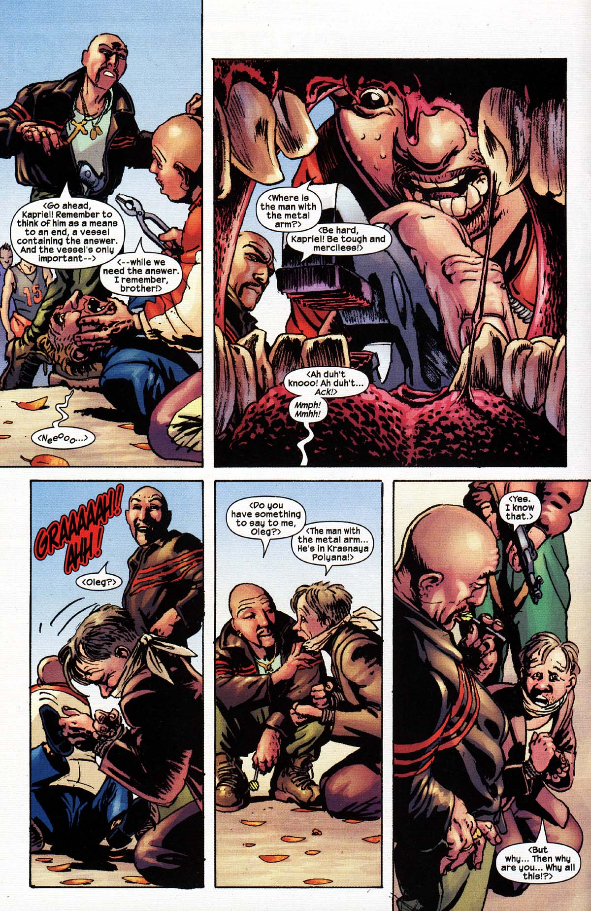 Read online Soldier X comic -  Issue #4 - 5