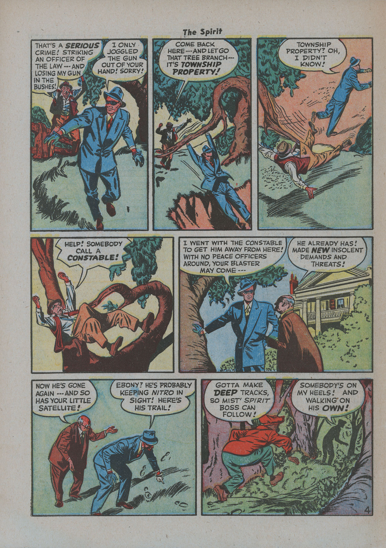 Read online The Spirit (1944) comic -  Issue #12 - 46