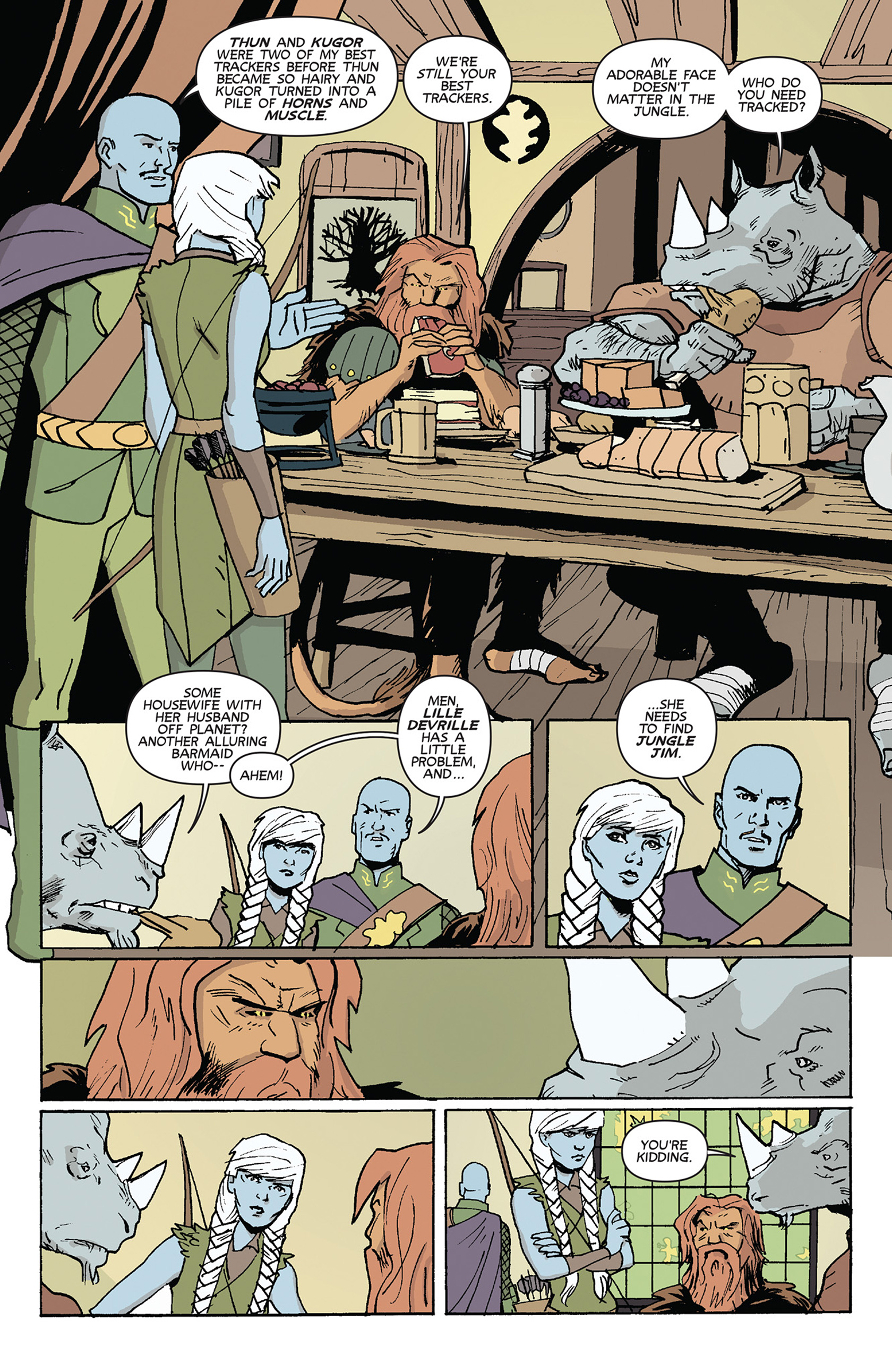 Read online King: Jungle Jim comic -  Issue #1 - 6