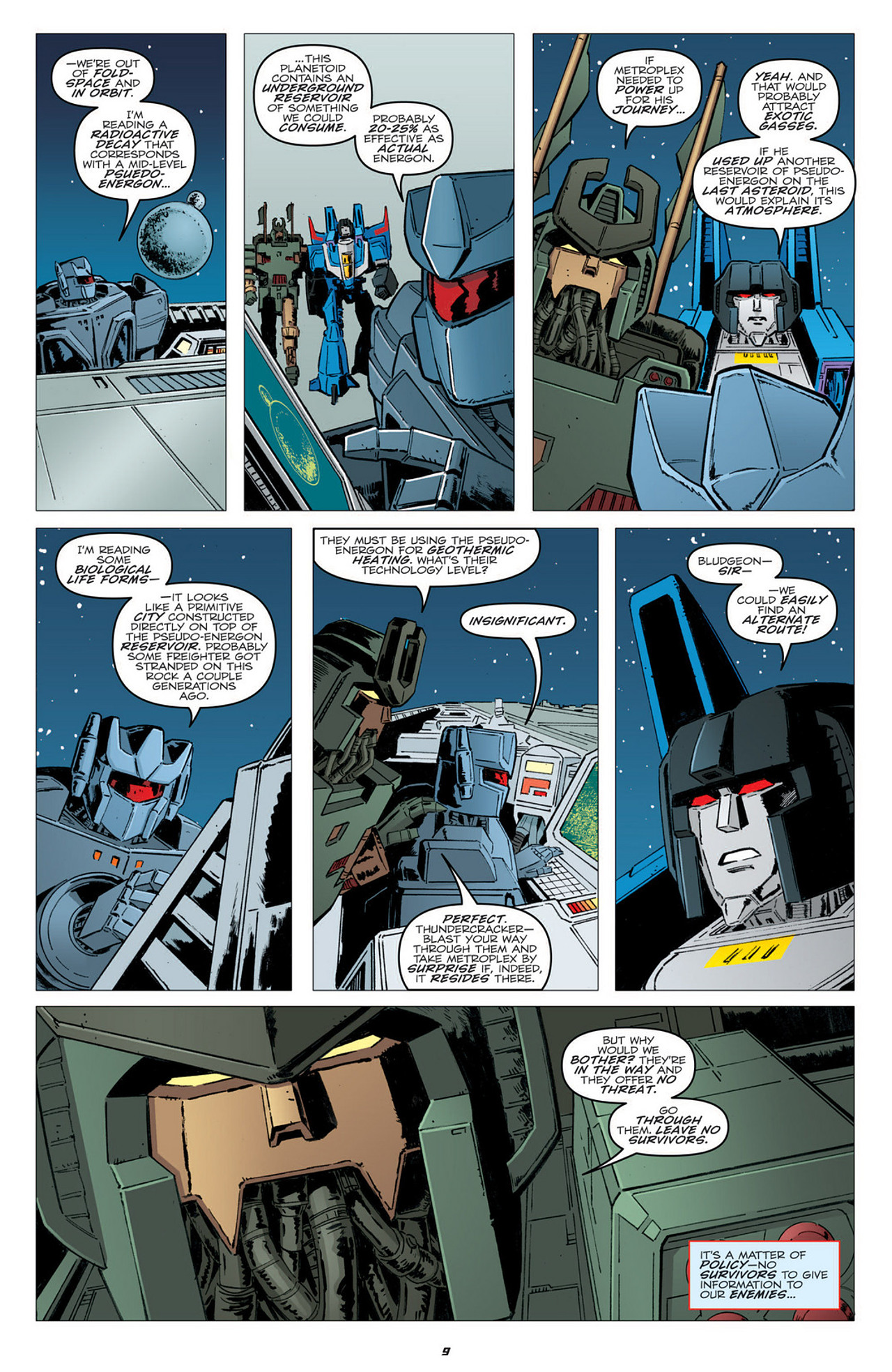 Read online The Transformers Spotlight: Thundercracker comic -  Issue # Full - 12