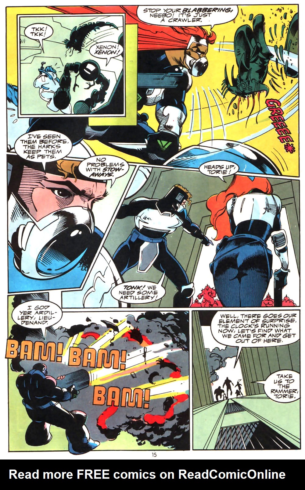 Read online Alien Legion (1987) comic -  Issue #11 - 17