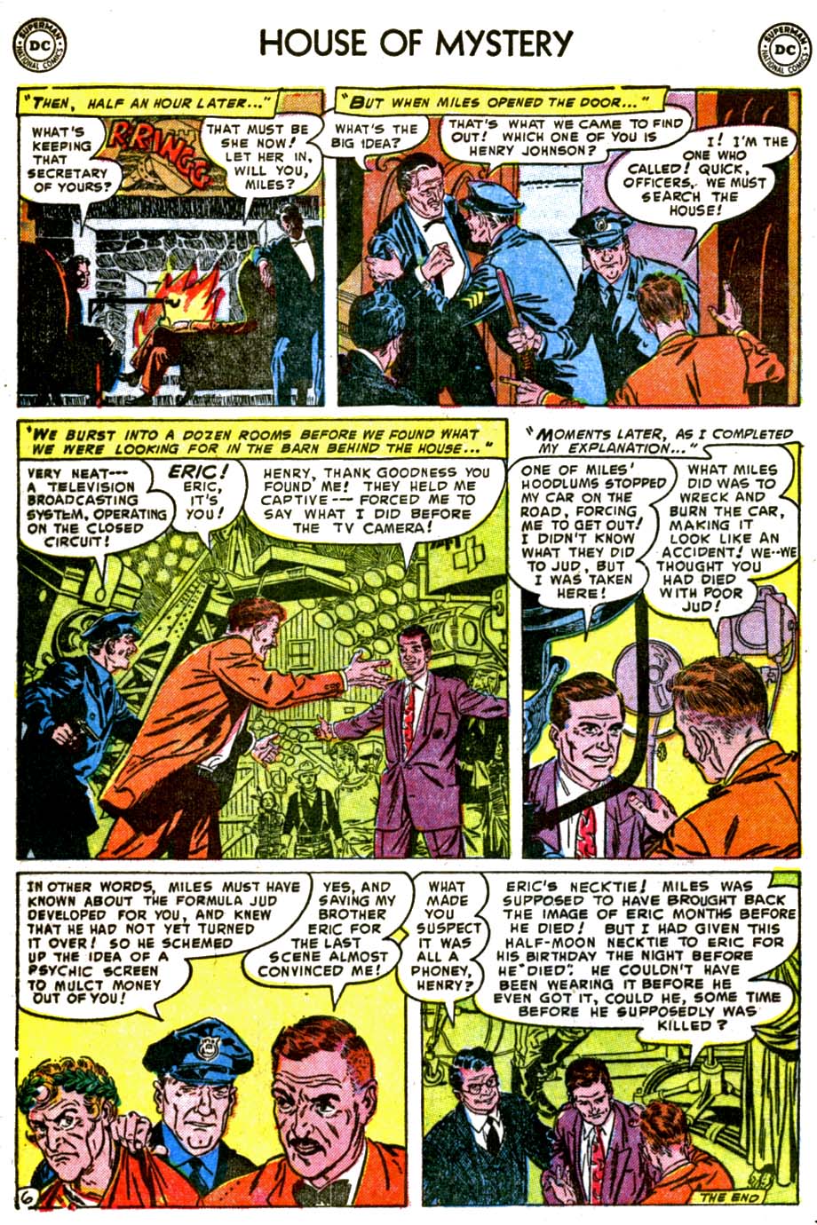 Read online House of Mystery (1951) comic -  Issue #16 - 8