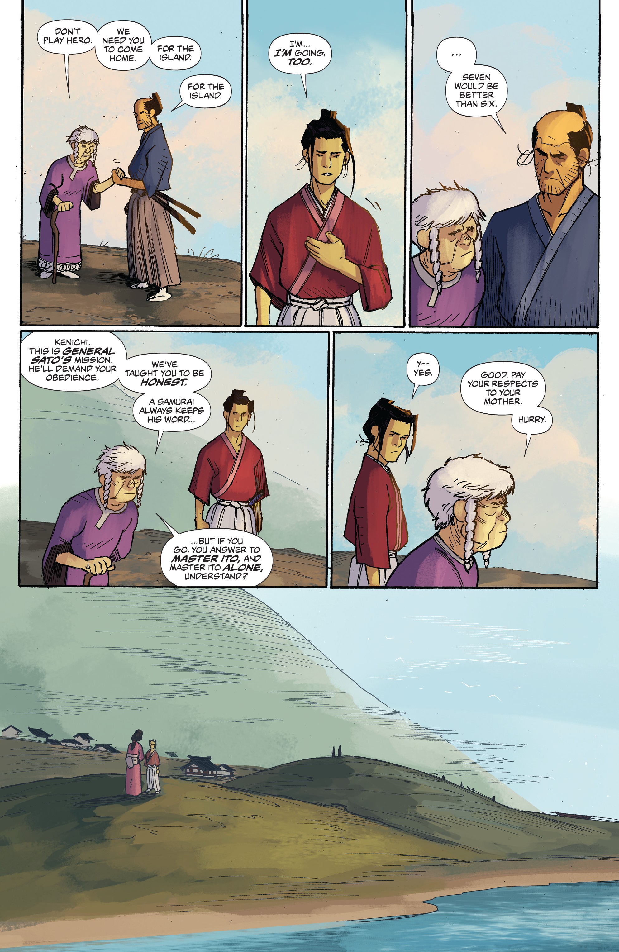 Read online Ronin Island comic -  Issue #3 - 7
