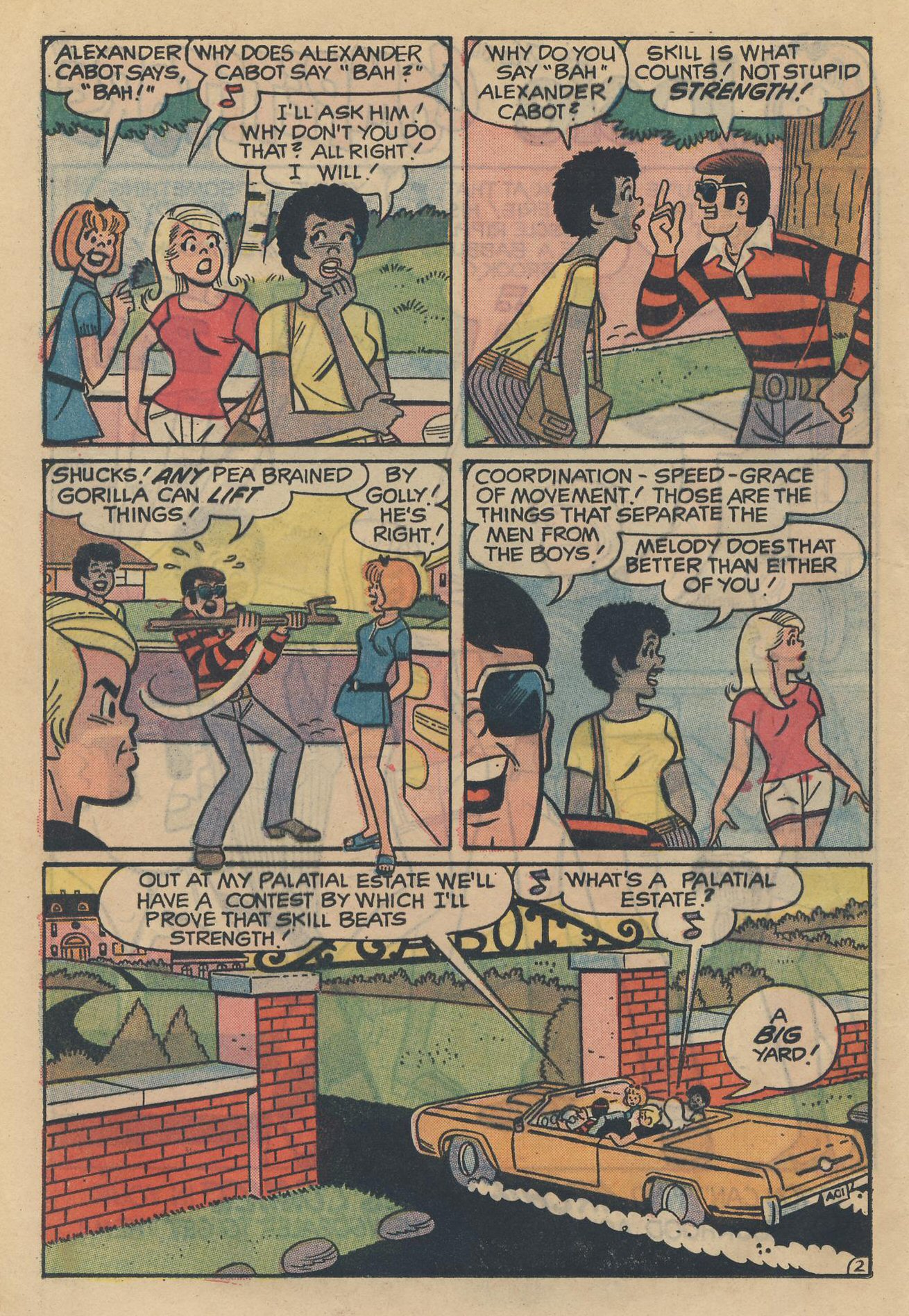 Read online Archie's TV Laugh-Out comic -  Issue #22 - 36