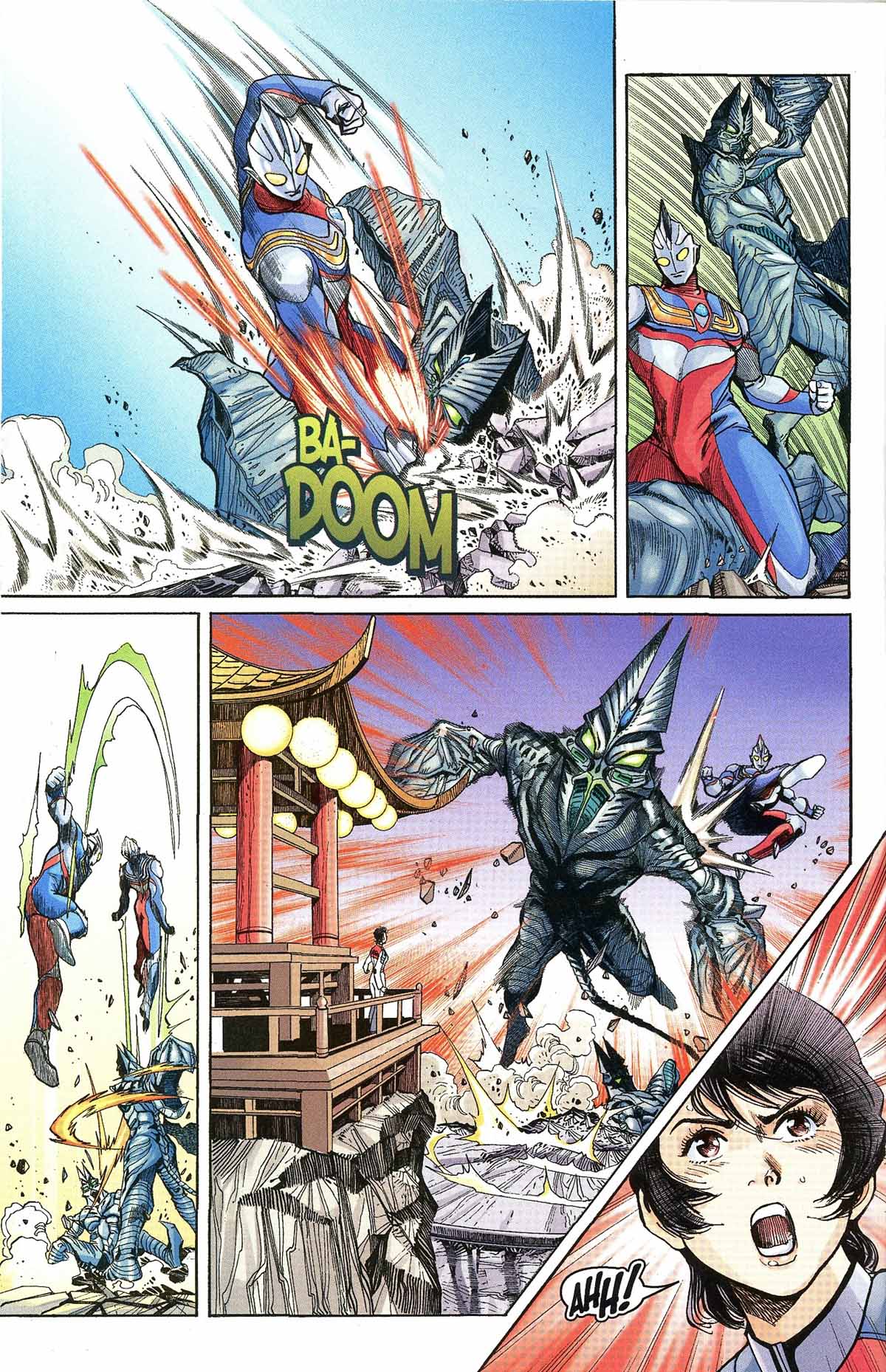 Read online Ultraman Tiga comic -  Issue #6 - 16