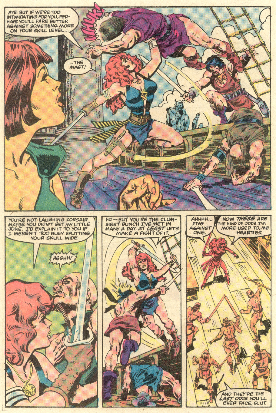 Read online Red Sonja (2nd Series) comic -  Issue #1 - 17