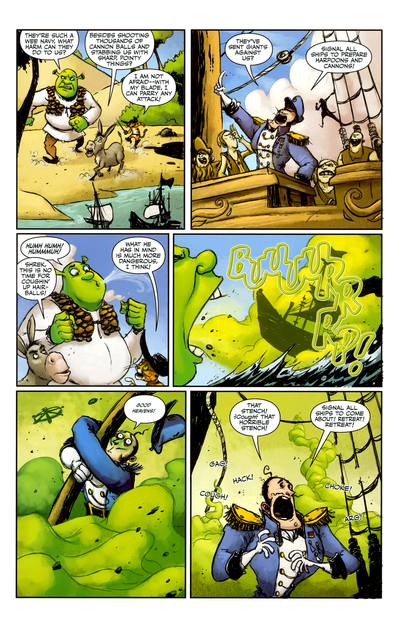Read online Shrek (2010) comic -  Issue #3 - 11