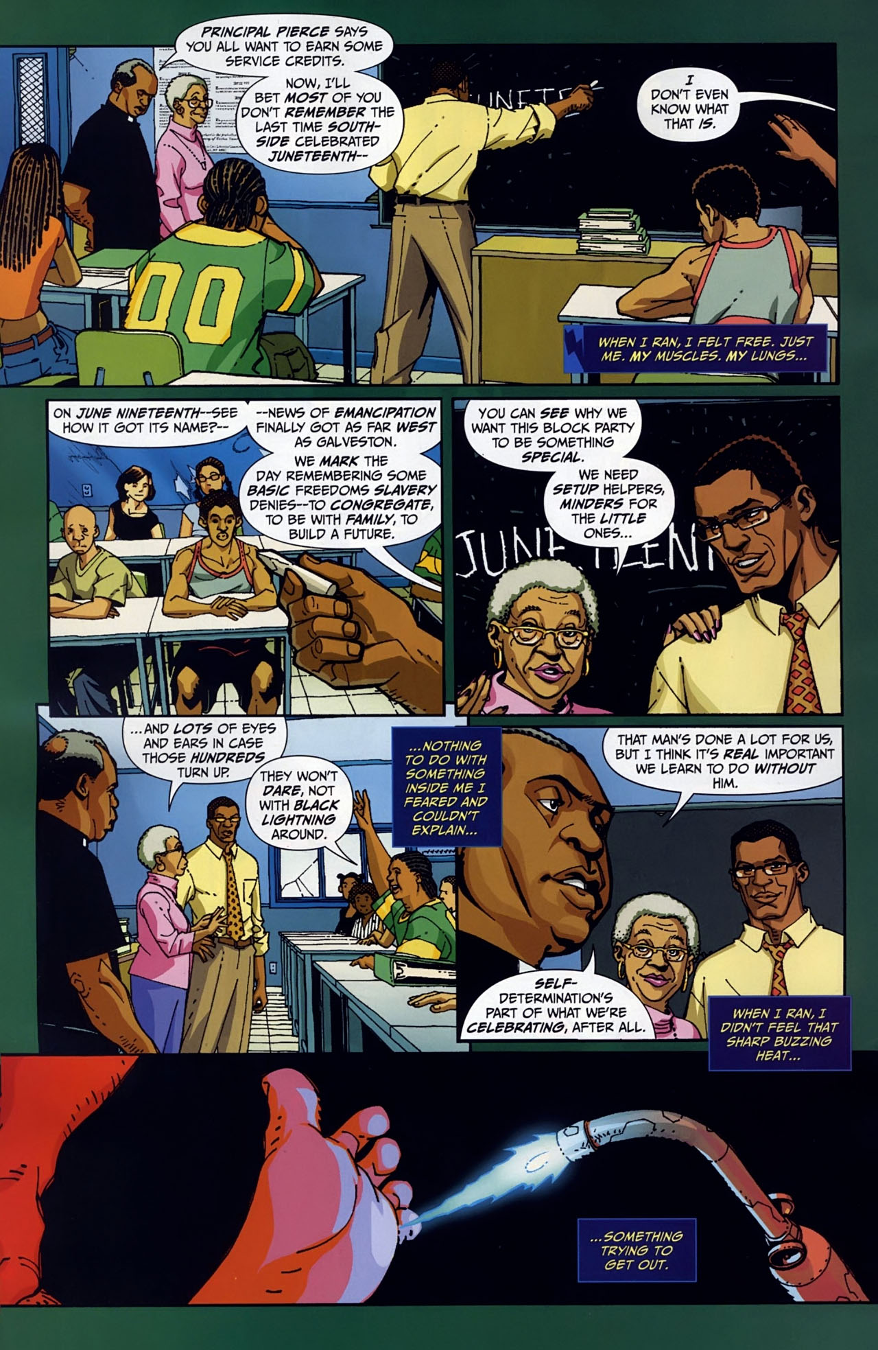 Read online Black Lightning: Year One comic -  Issue #6 - 5