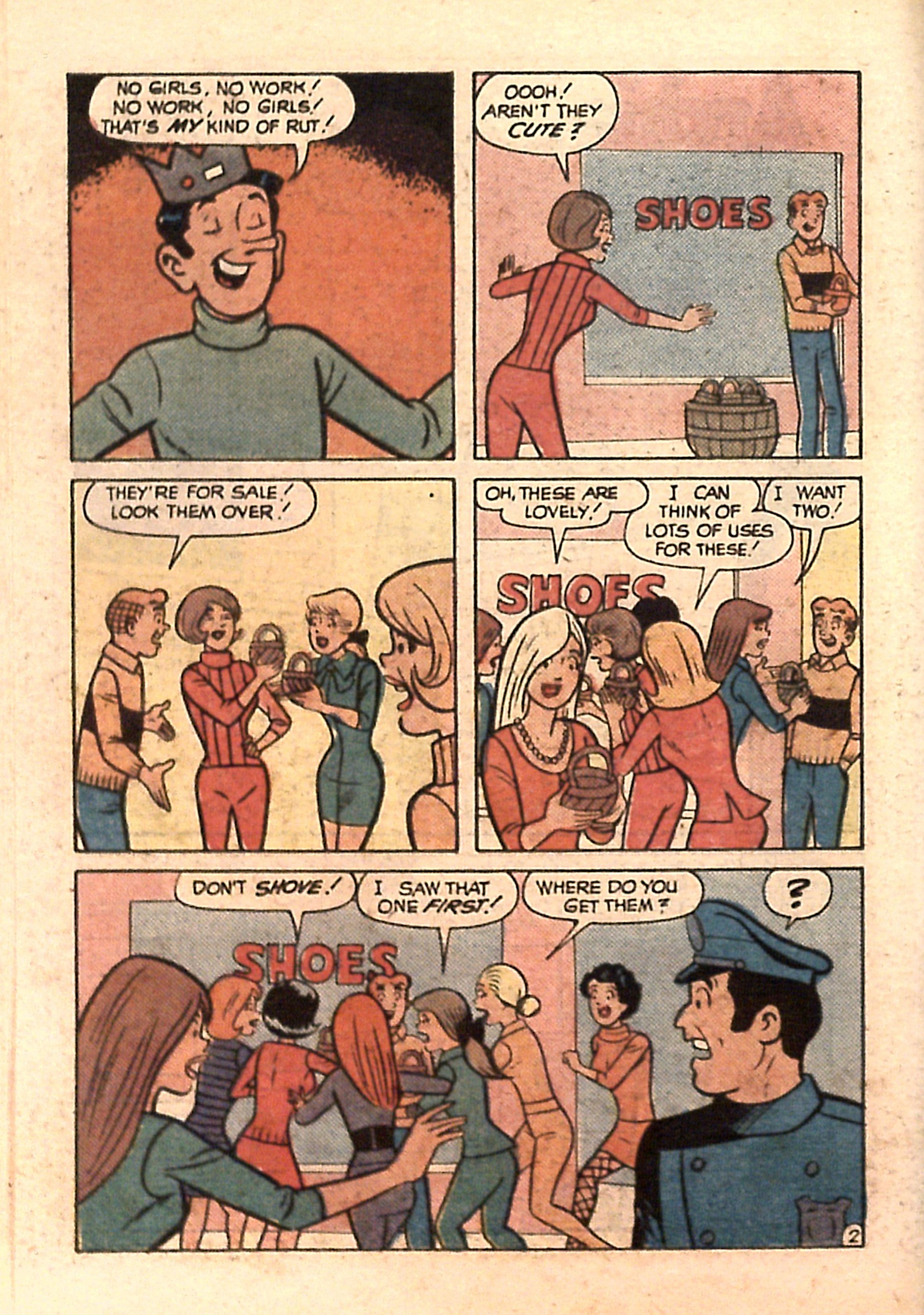Read online Archie...Archie Andrews, Where Are You? Digest Magazine comic -  Issue #20 - 26