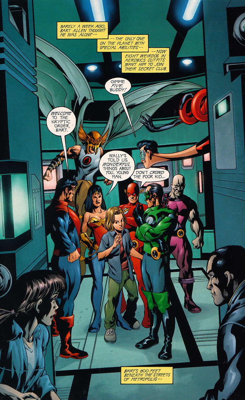 JLA: The Secret Society of Super-Heroes issue 2 - Page 3