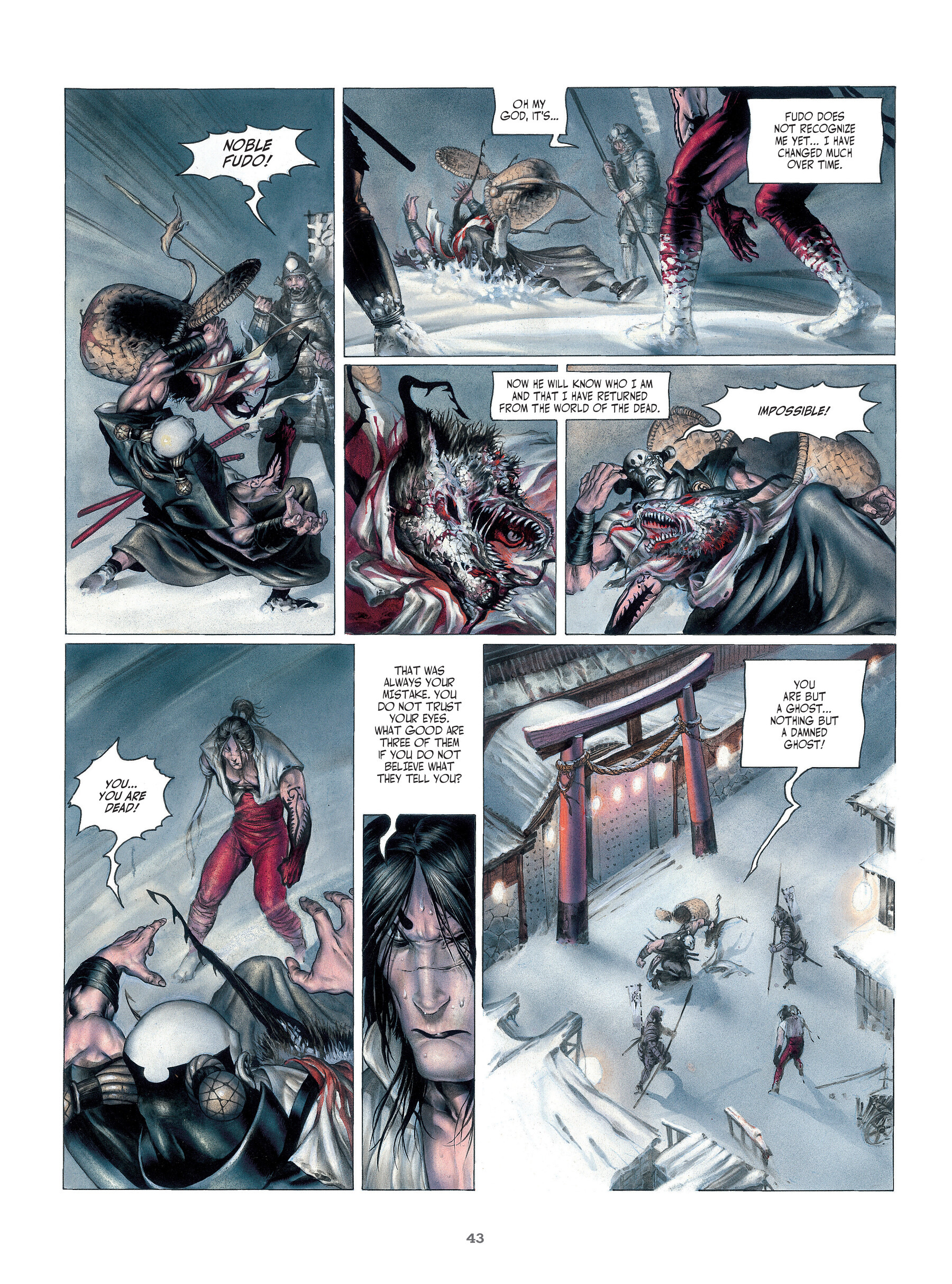 Read online Legends of the Pierced Veil: The Scarlet Blades comic -  Issue # TPB (Part 1) - 43