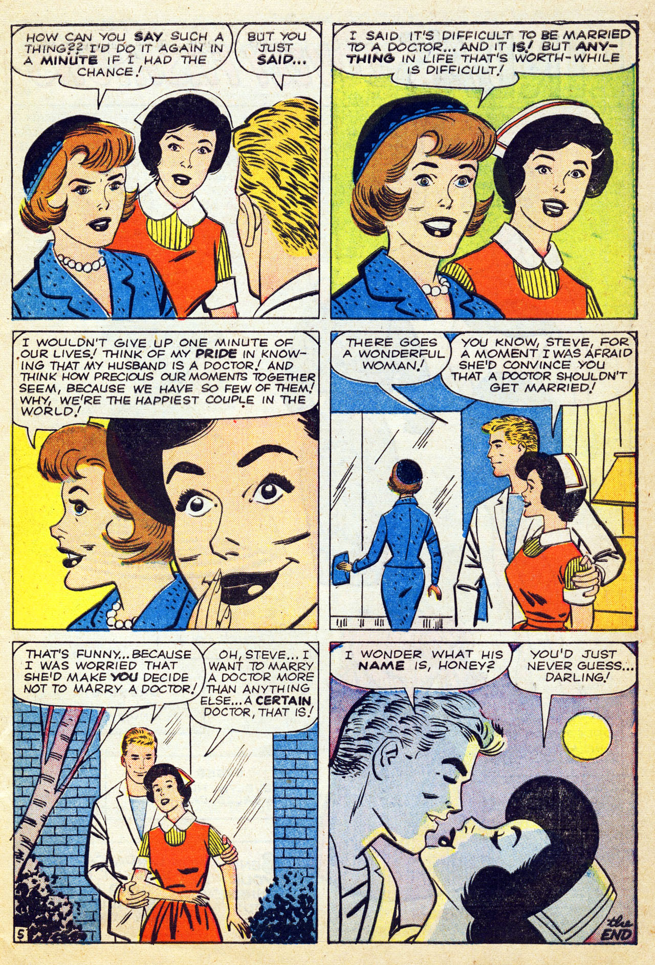 Read online Linda Carter, Student Nurse comic -  Issue #3 - 7