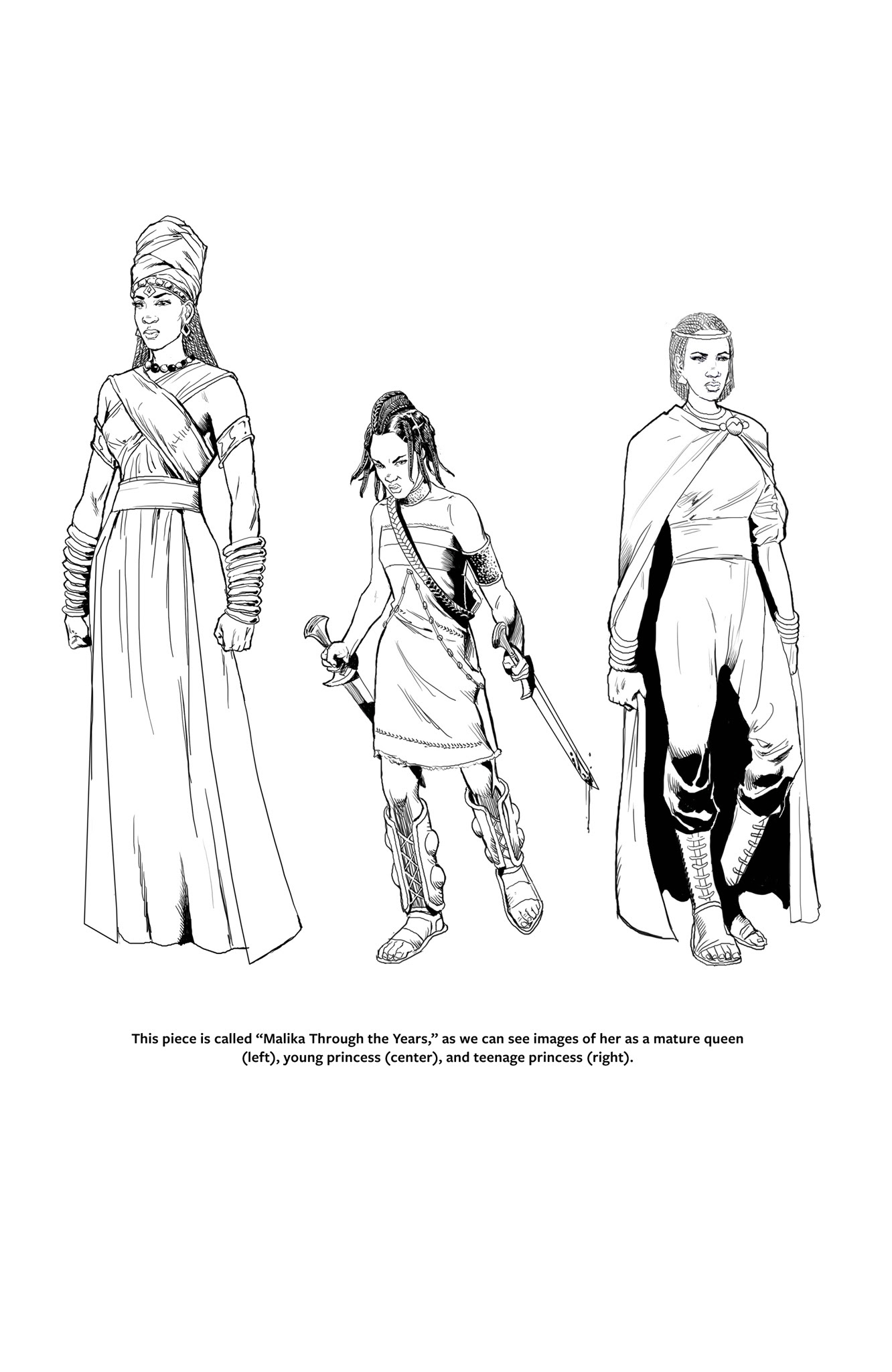 Read online Malika: Warrior Queen comic -  Issue # TPB 1 (Part 3) - 72