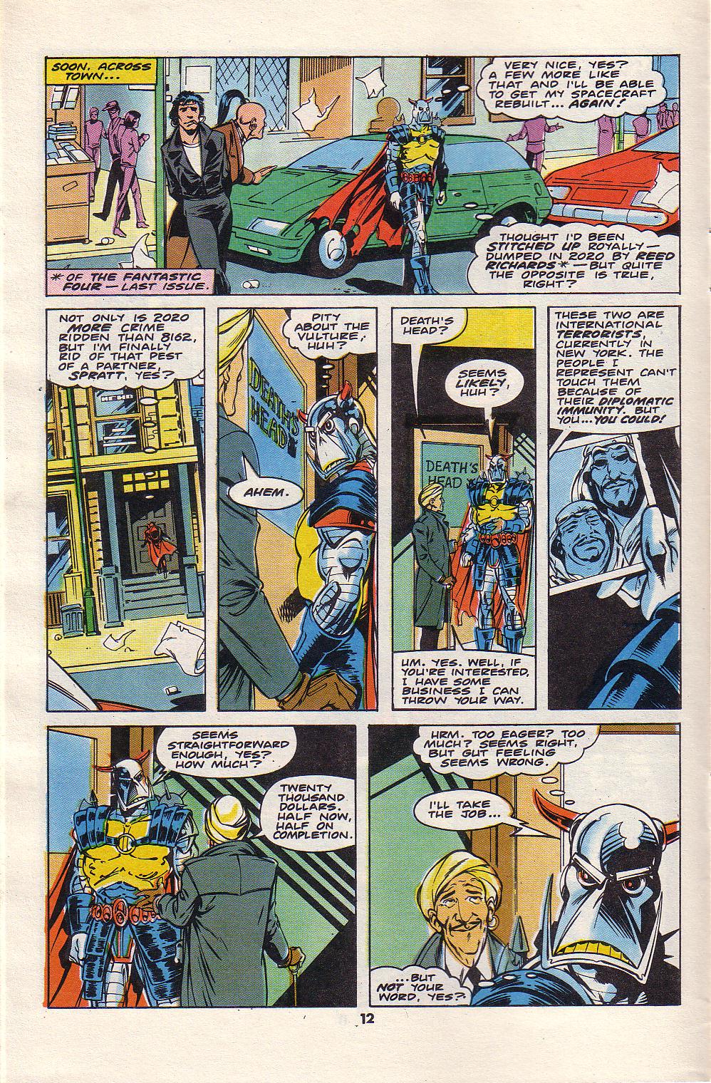 Read online Death's Head comic -  Issue #10 - 11