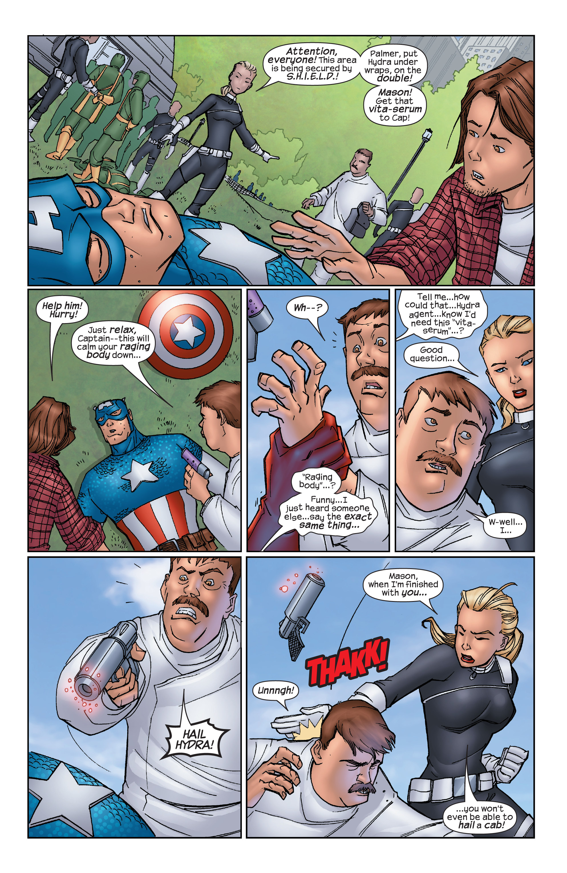 Read online Marvel Action Classics comic -  Issue # Captain America - 27