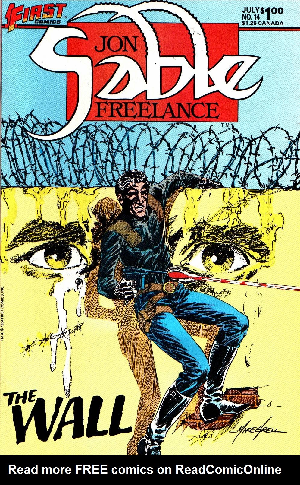 Read online Jon Sable, Freelance comic -  Issue #14 - 1