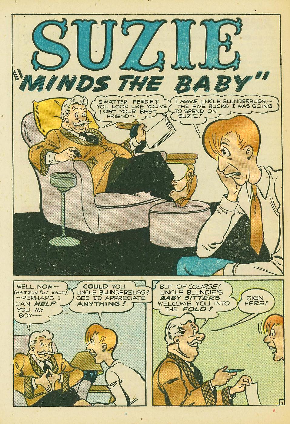 Read online Suzie Comics comic -  Issue #66 - 51