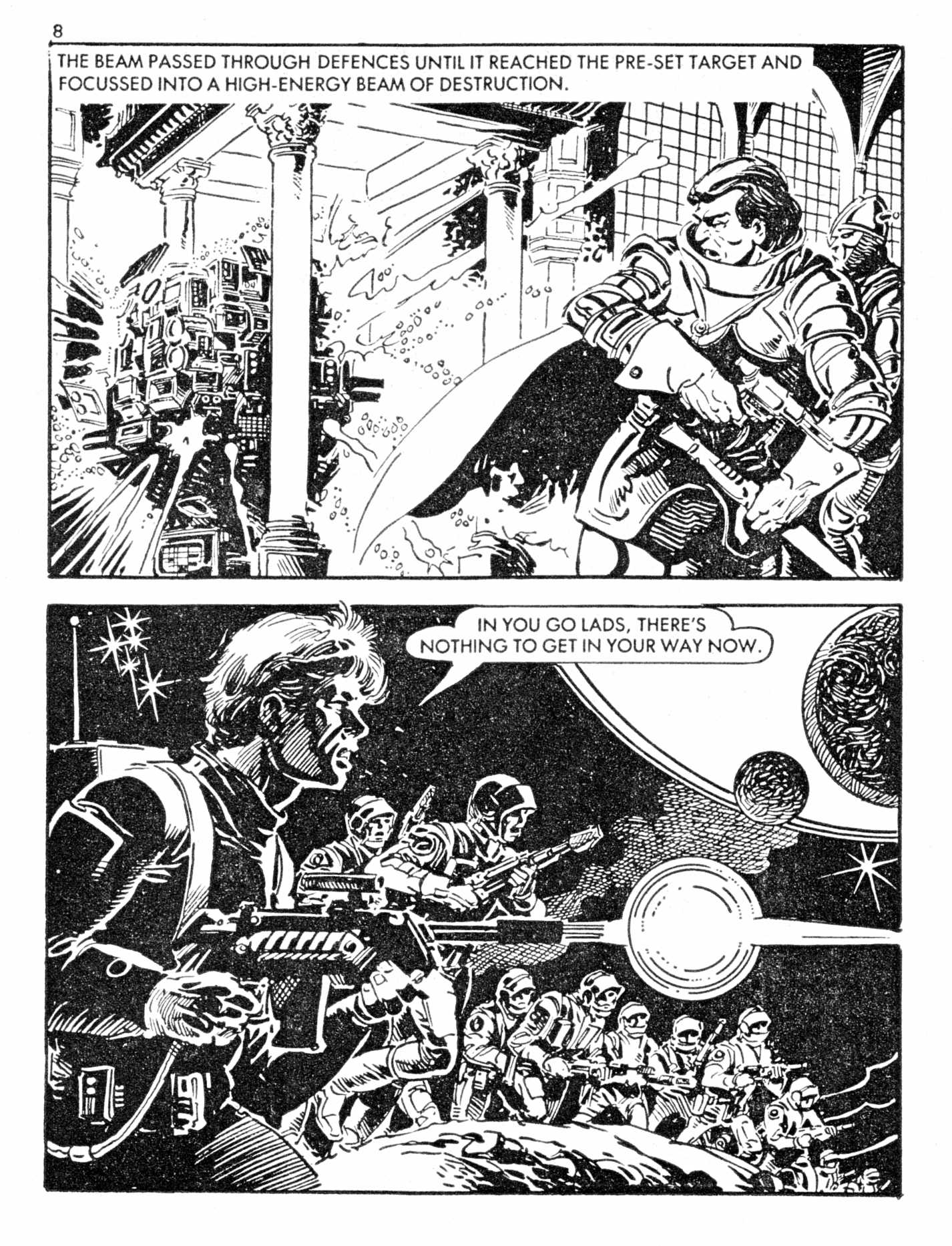 Read online Starblazer comic -  Issue #146 - 8