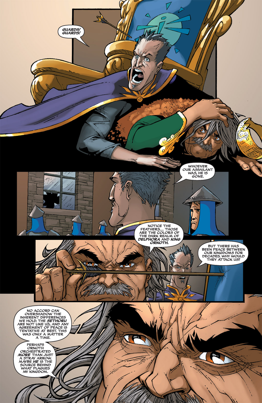 Read online Michael Turner's Soulfire: Dying Of The Light comic -  Issue #2 - 9