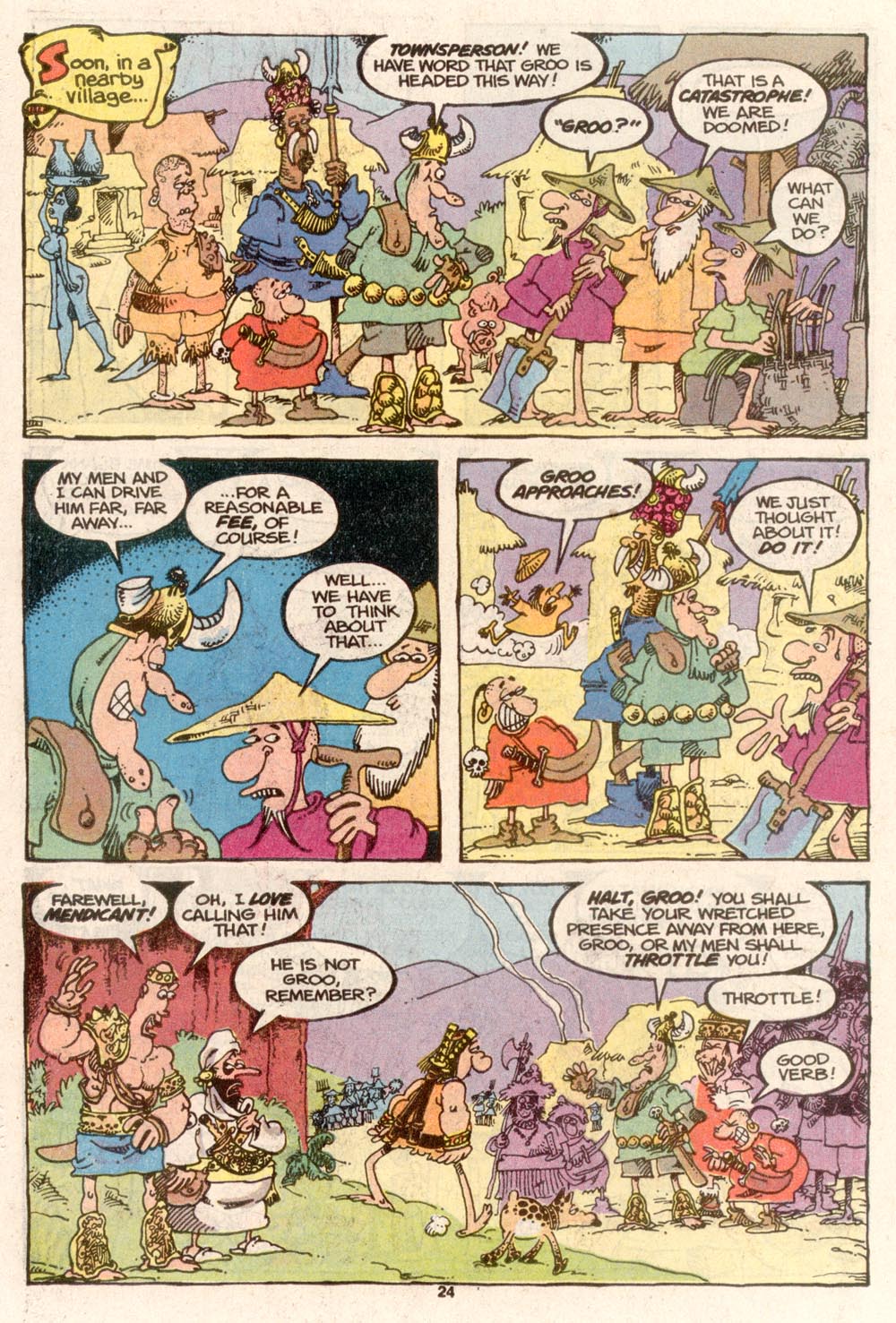 Read online Sergio Aragonés Groo the Wanderer comic -  Issue #73 - 18