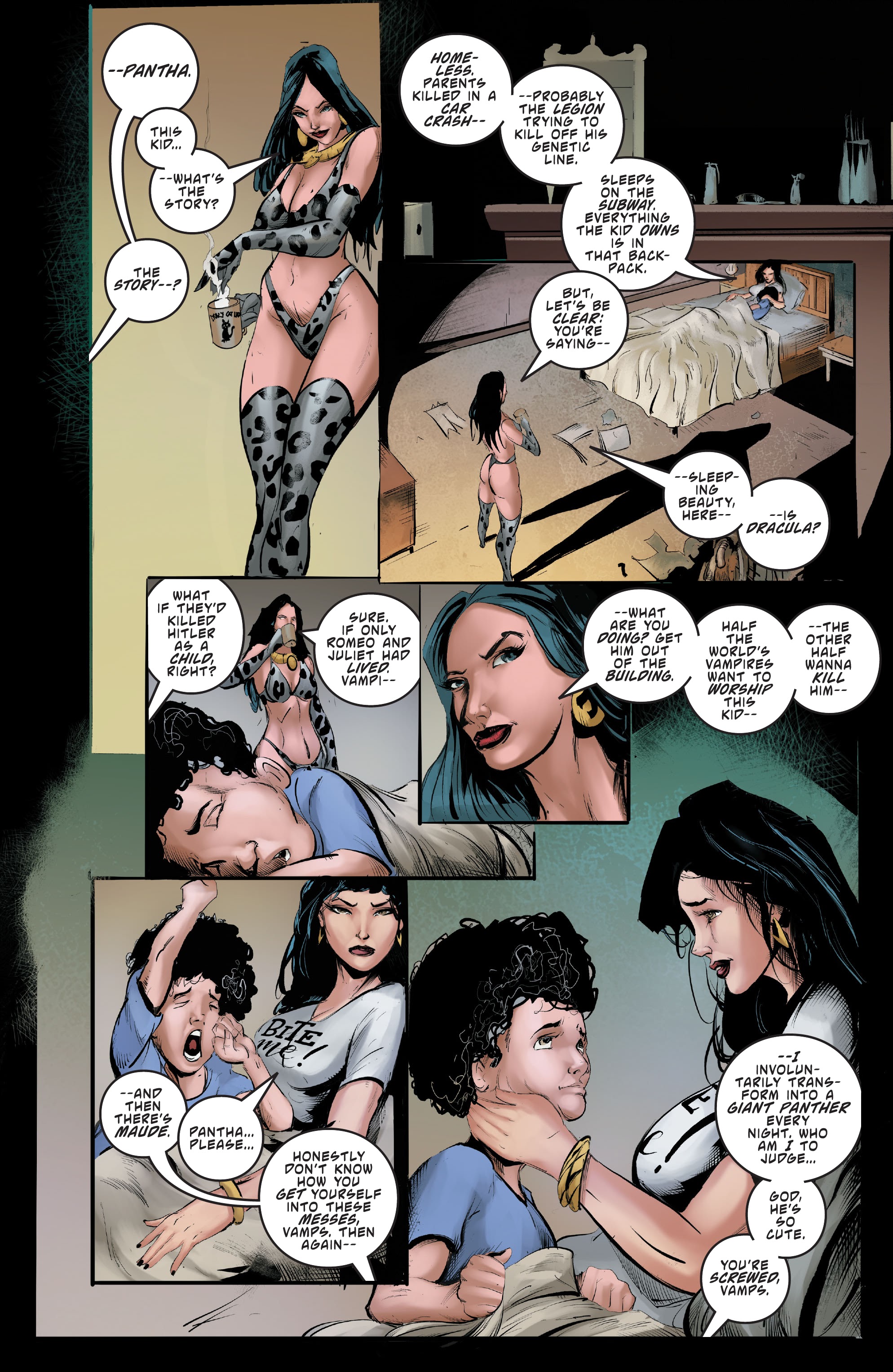 Read online Vampirella (2019) comic -  Issue #23 - 24