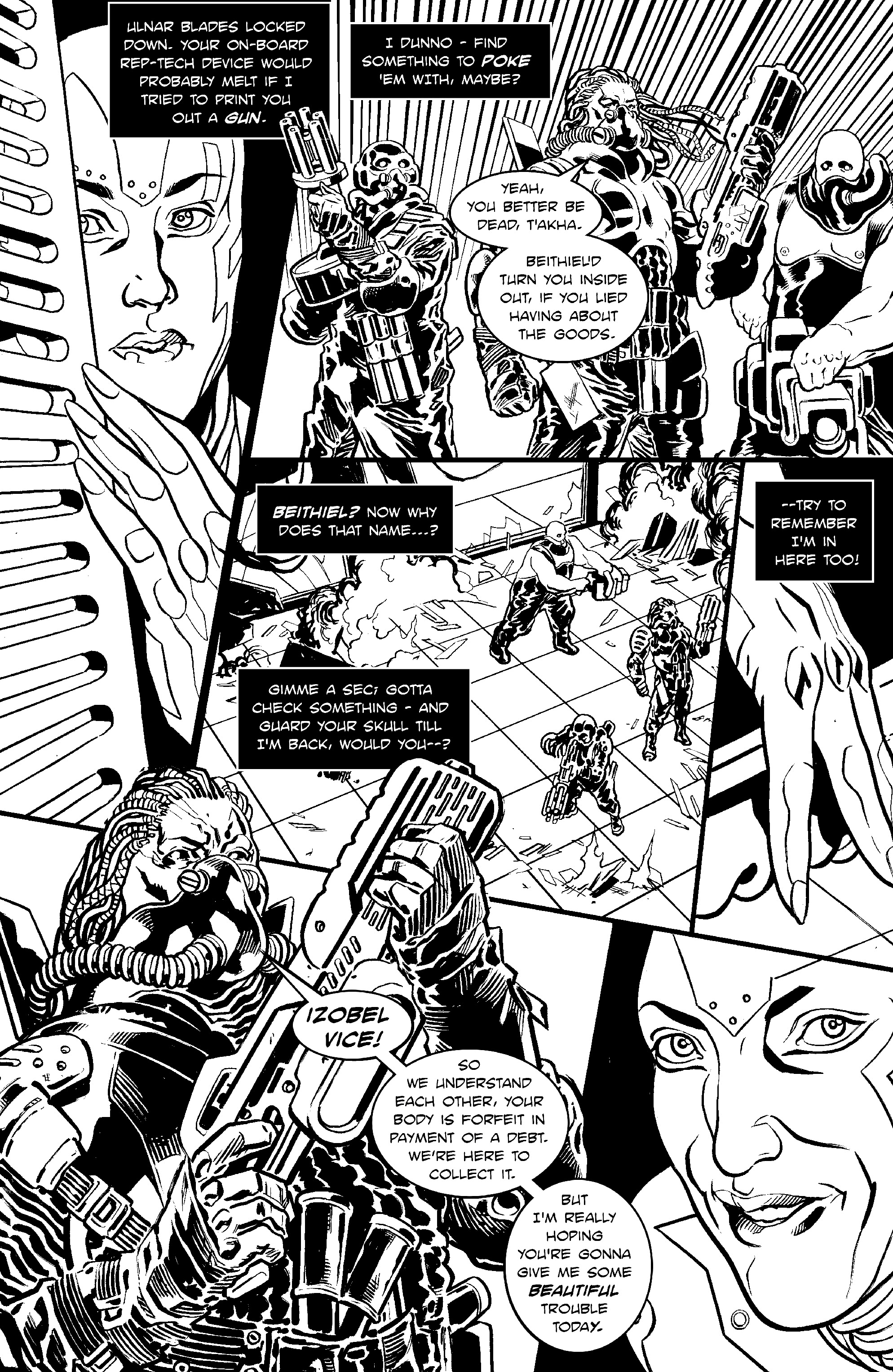 Read online Metal Made Flesh comic -  Issue # TPB - 34