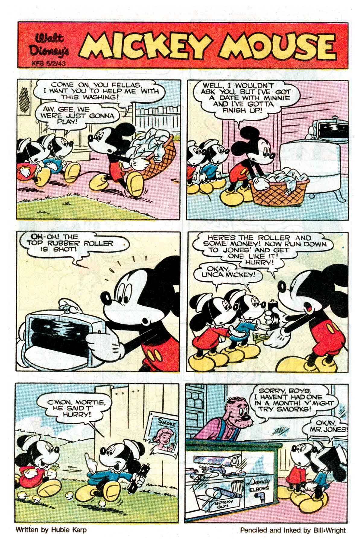 Read online Walt Disney's Mickey Mouse comic -  Issue #244 - 72