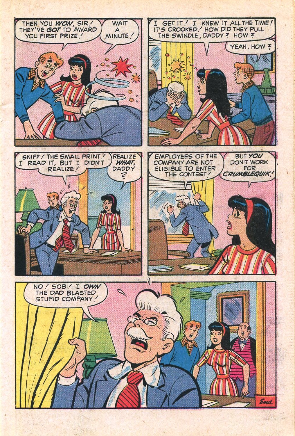 Read online Archie's TV Laugh-Out comic -  Issue #9 - 19