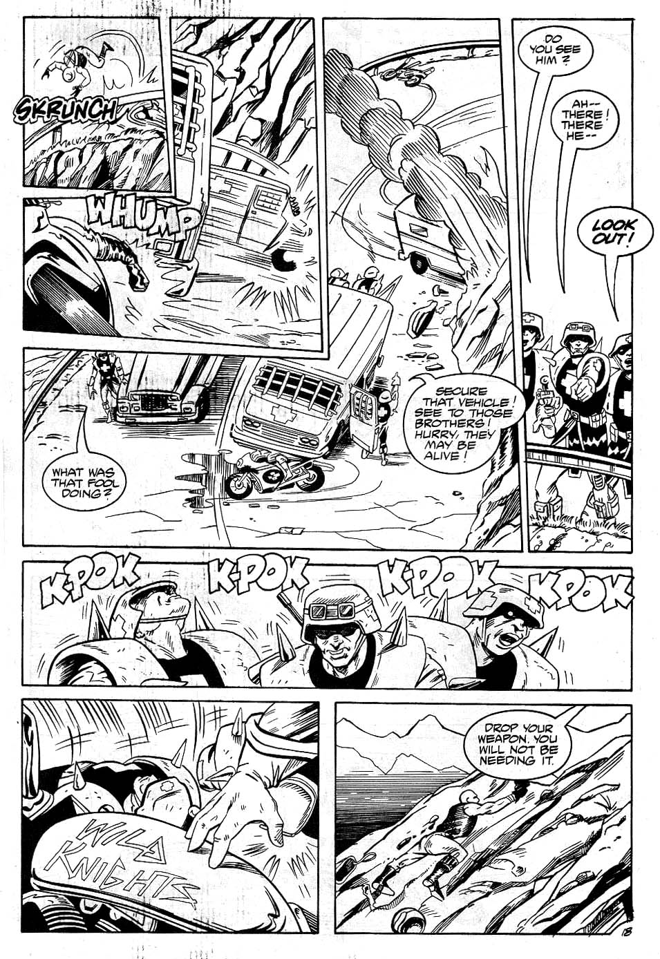 Read online Wild Knights comic -  Issue #10 - 20