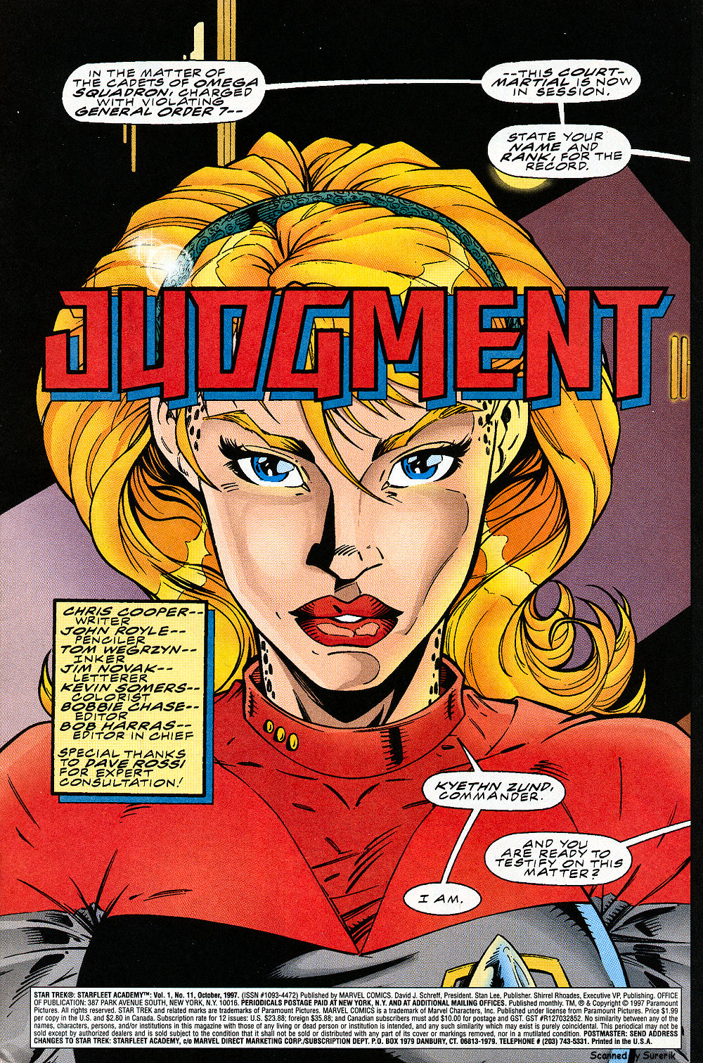 Read online Star Trek: Starfleet Academy (1996) comic -  Issue #11 - 4