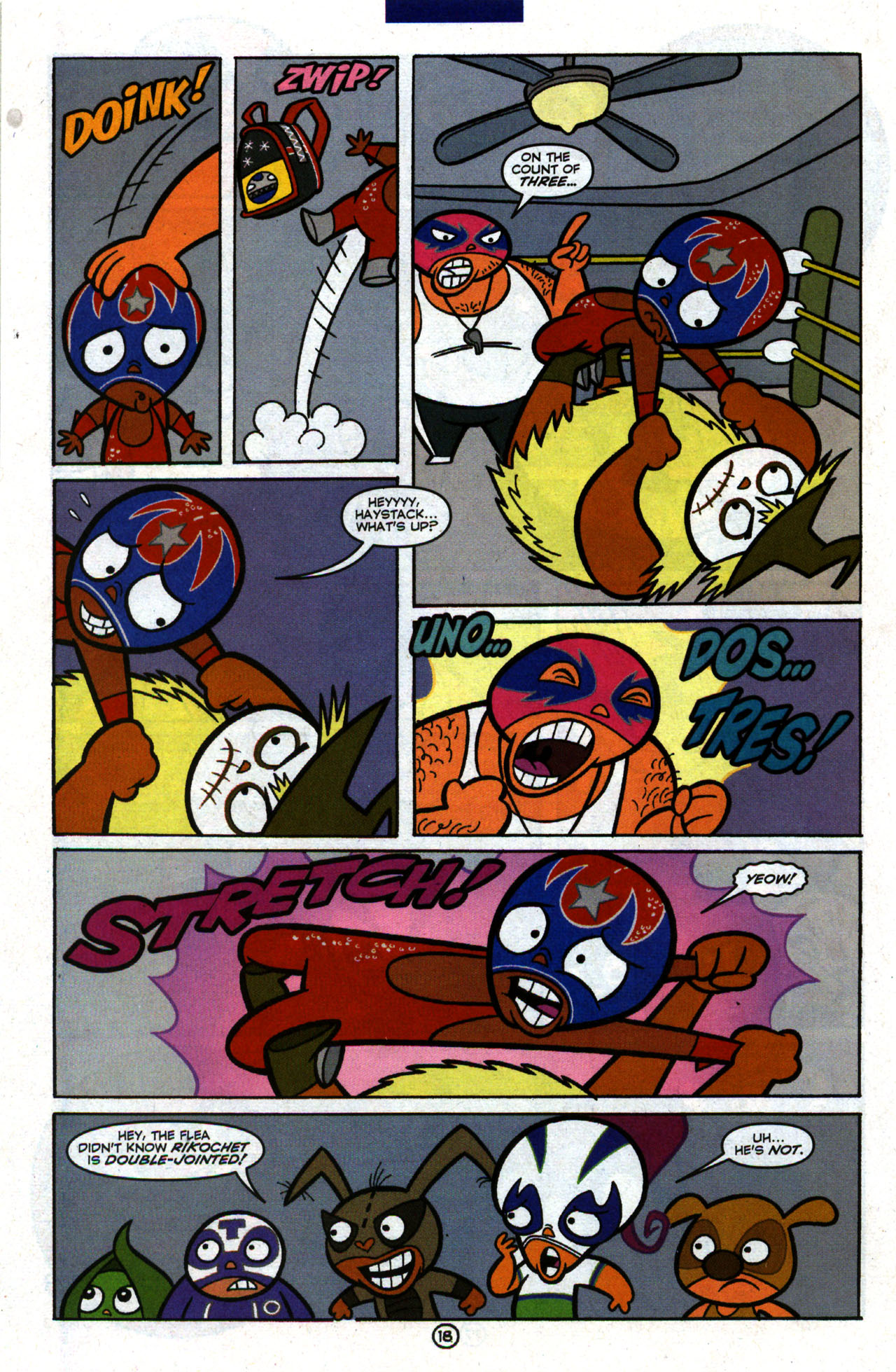 Read online Mucha Lucha comic -  Issue #1 - 19