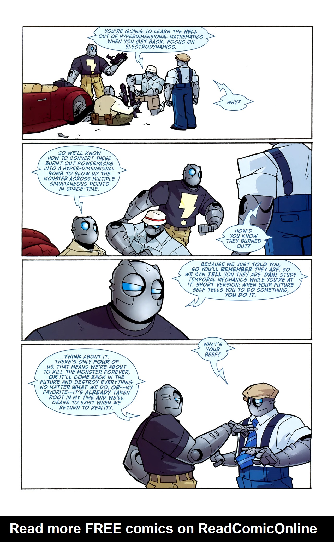 Read online Atomic Robo and the Shadow From Beyond Time comic -  Issue #5 - 16