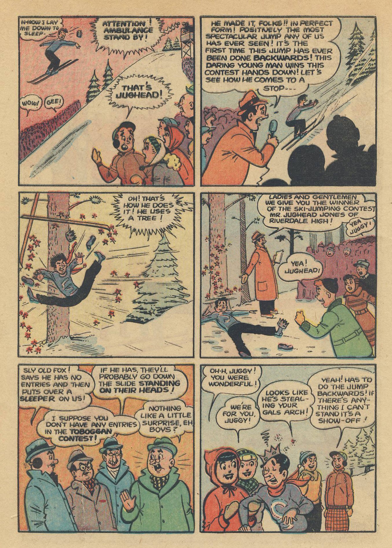 Read online Pep Comics comic -  Issue #90 - 6