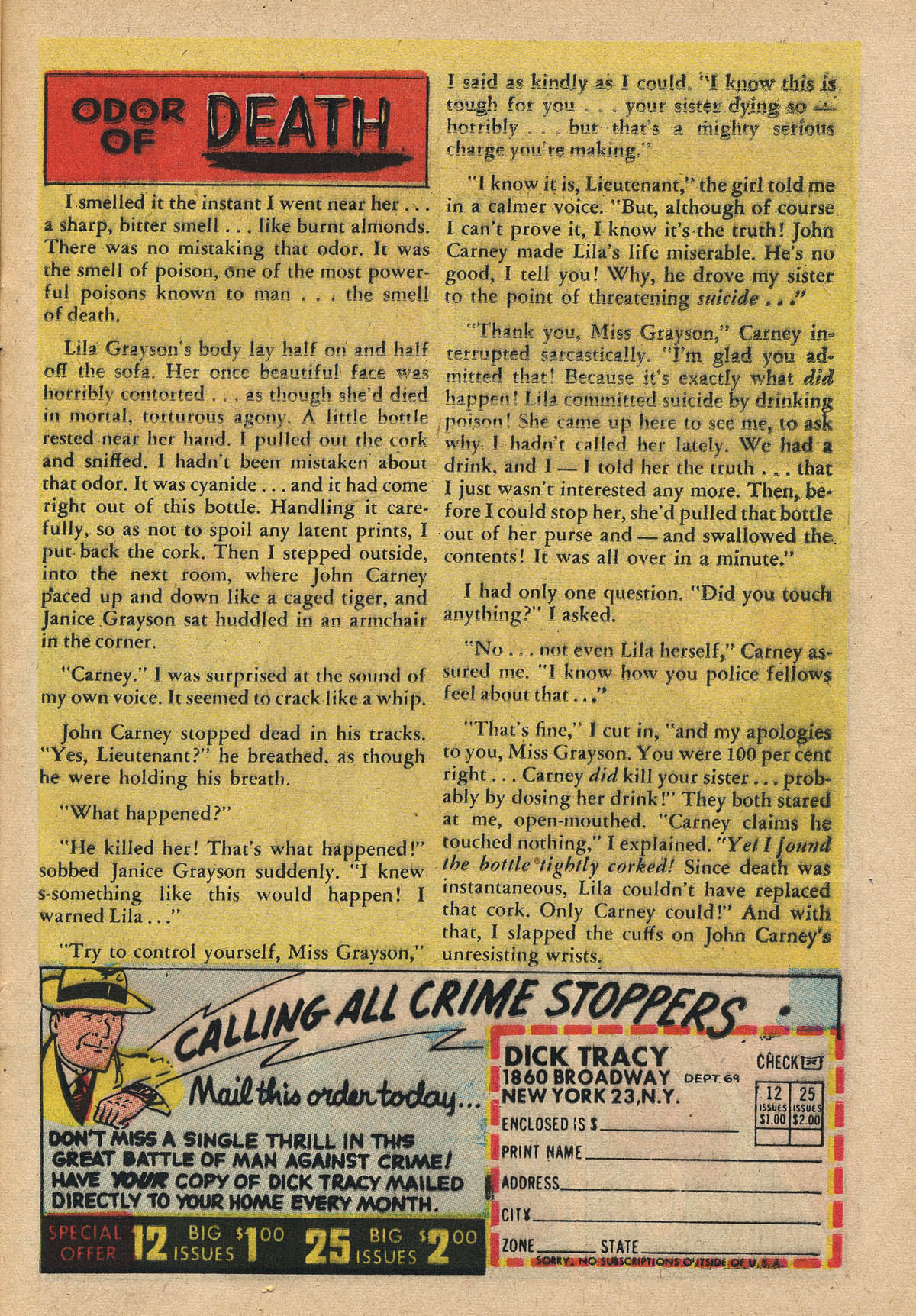 Read online Dick Tracy comic -  Issue #69 - 31