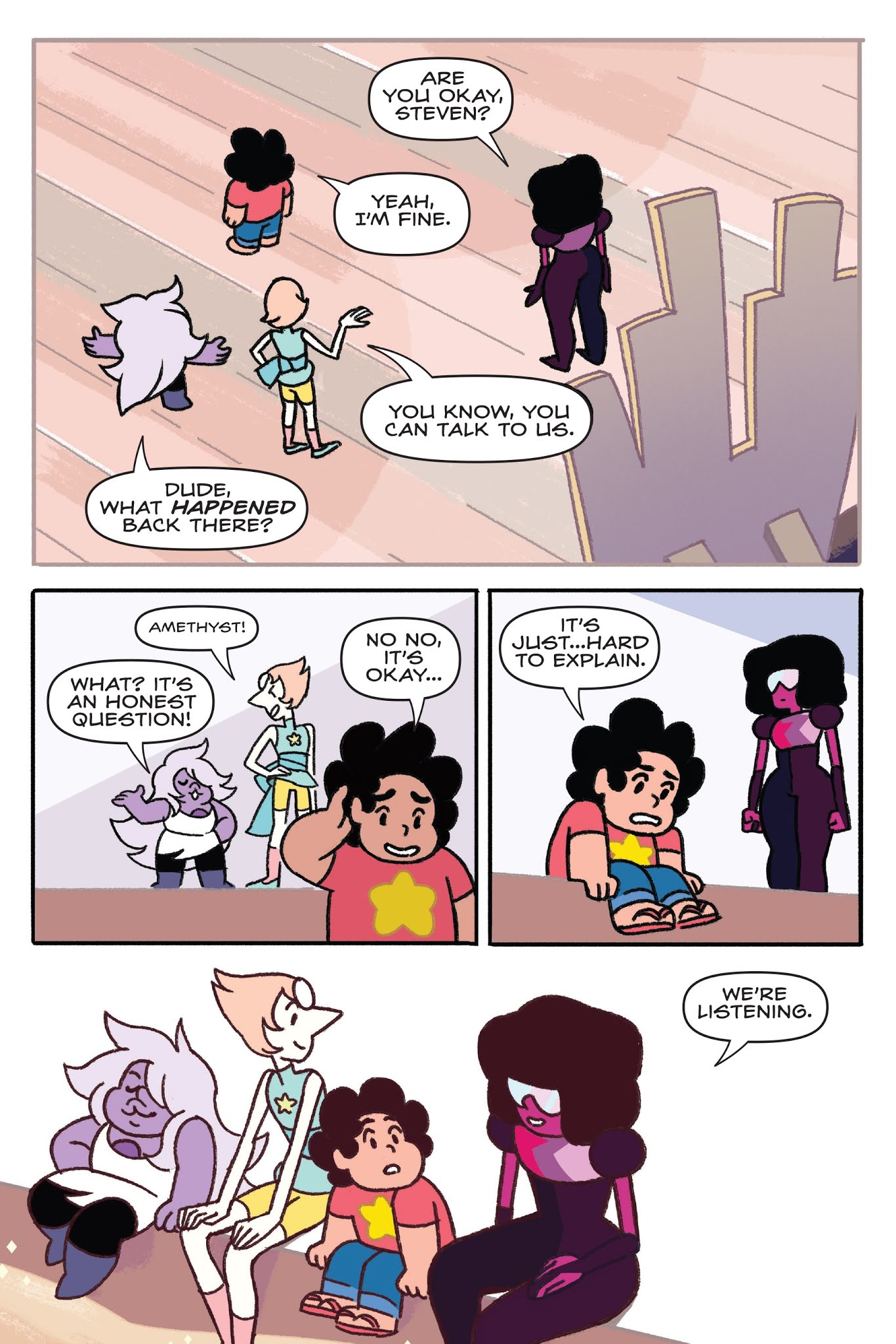 Read online Steven Universe: Anti-Gravity comic -  Issue # TPB - 41