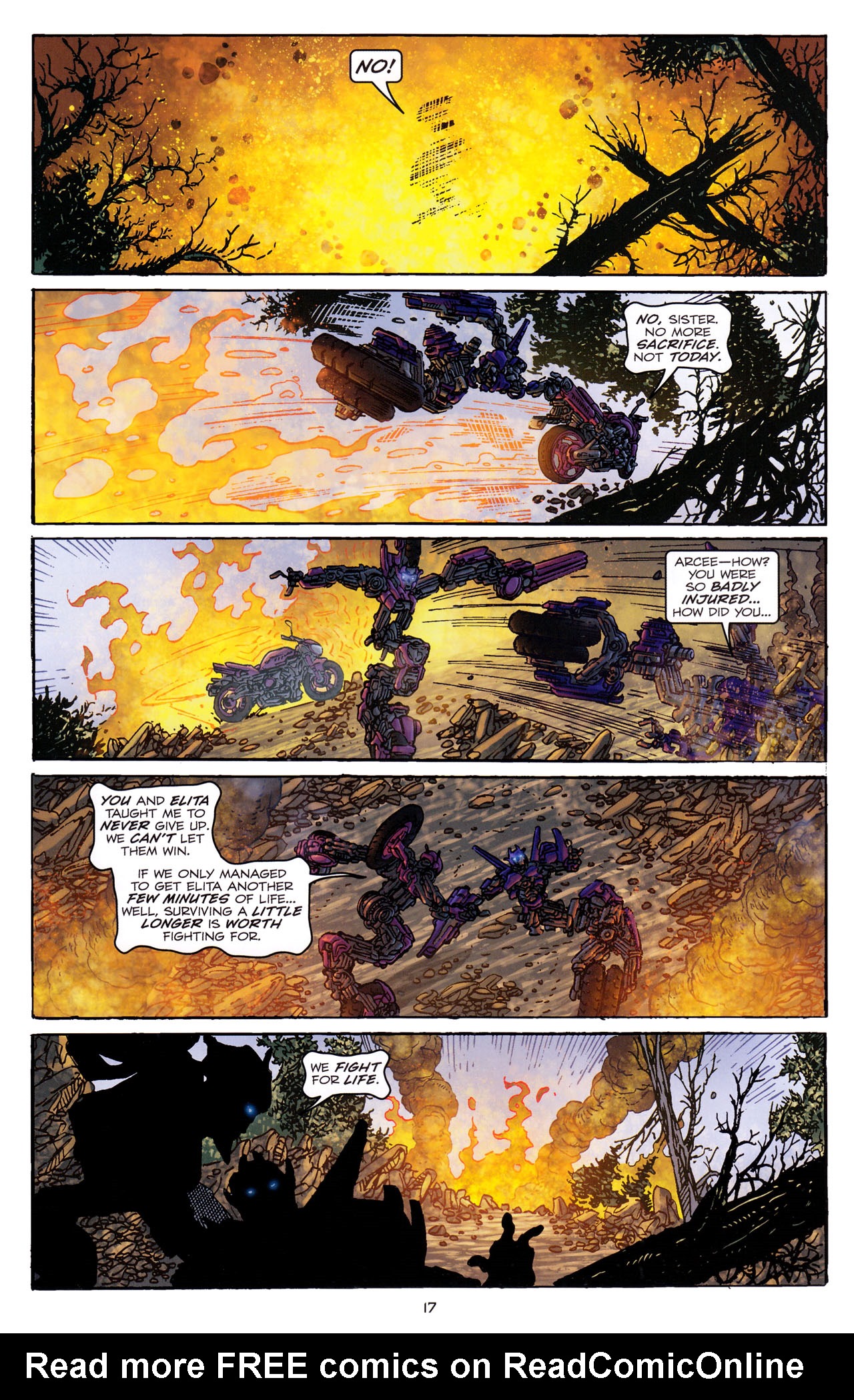 Read online Transformers: Dark of the Moon Rising Storm comic -  Issue #4 - 18