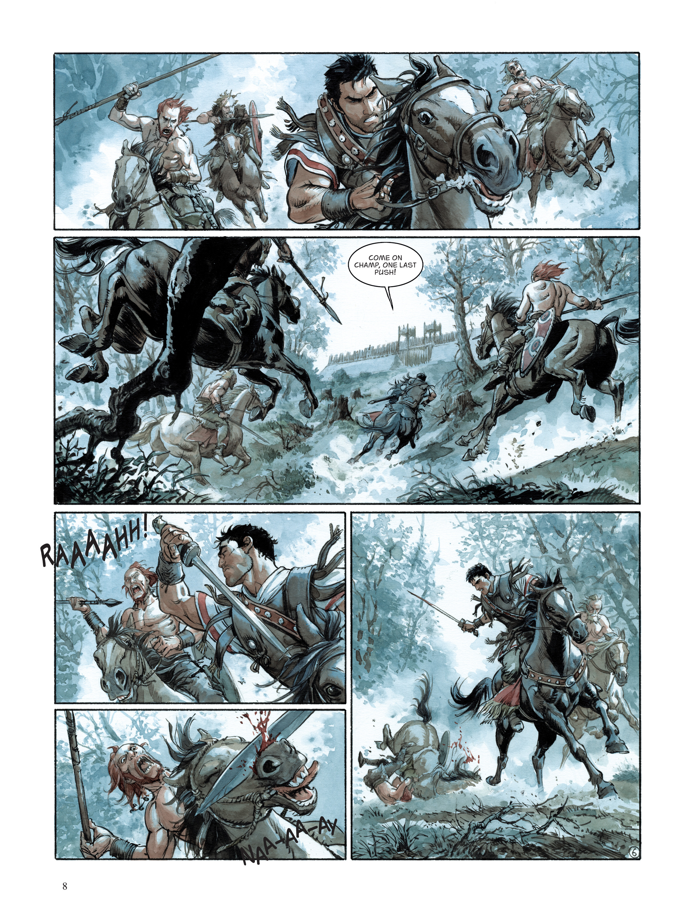 Read online The Eagles of Rome comic -  Issue # TPB 4 - 9