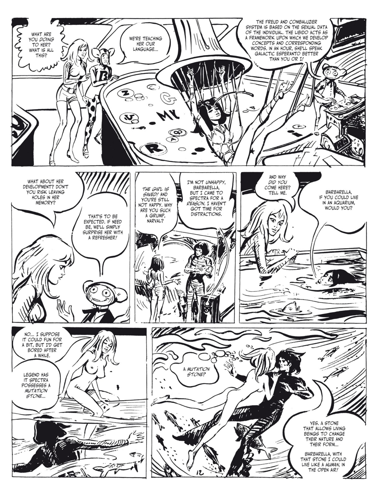 Read online Barbarella and The Wrath of the Minute-Eater comic -  Issue # TPB - 17