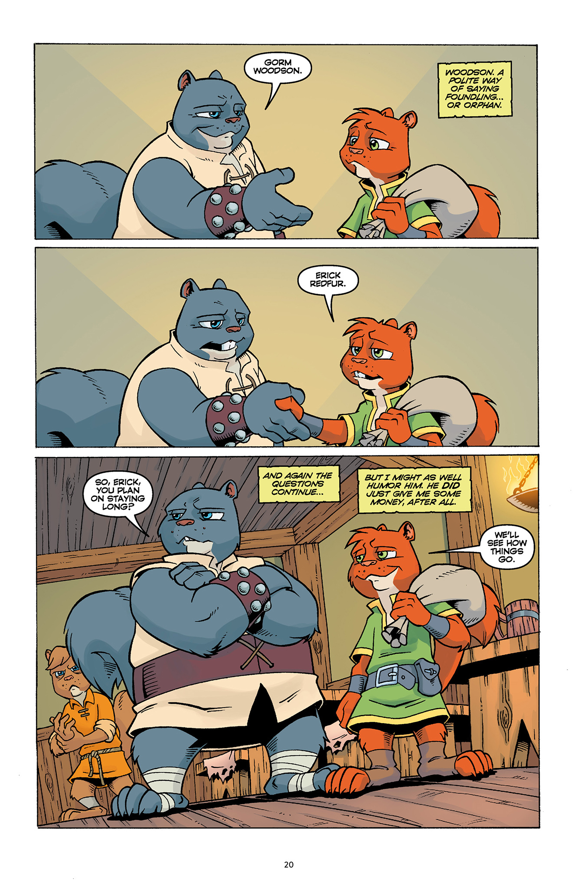 Read online Sons of Ashgard: Ill Met in Elmgard comic -  Issue # TPB (Part 1) - 21