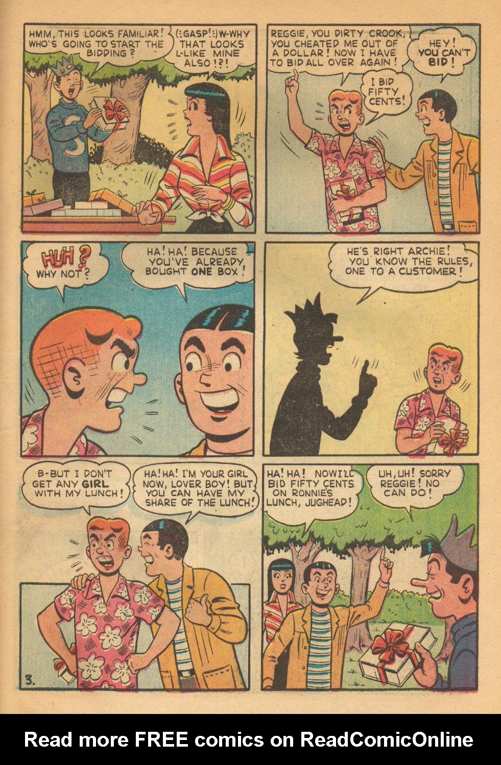 Read online Archie's Pal Jughead comic -  Issue #27 - 27