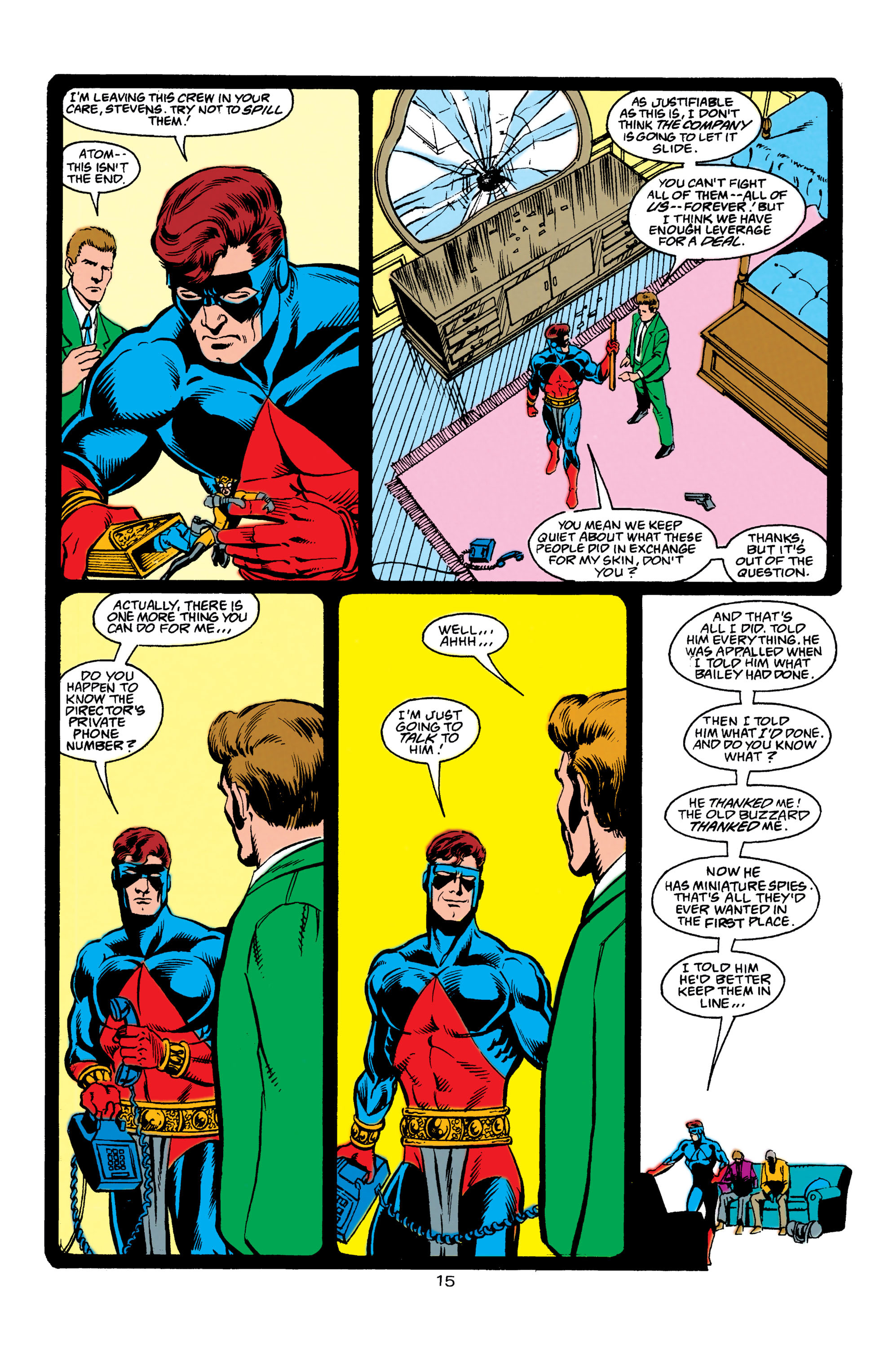 Read online Power of the Atom comic -  Issue #18 - 16