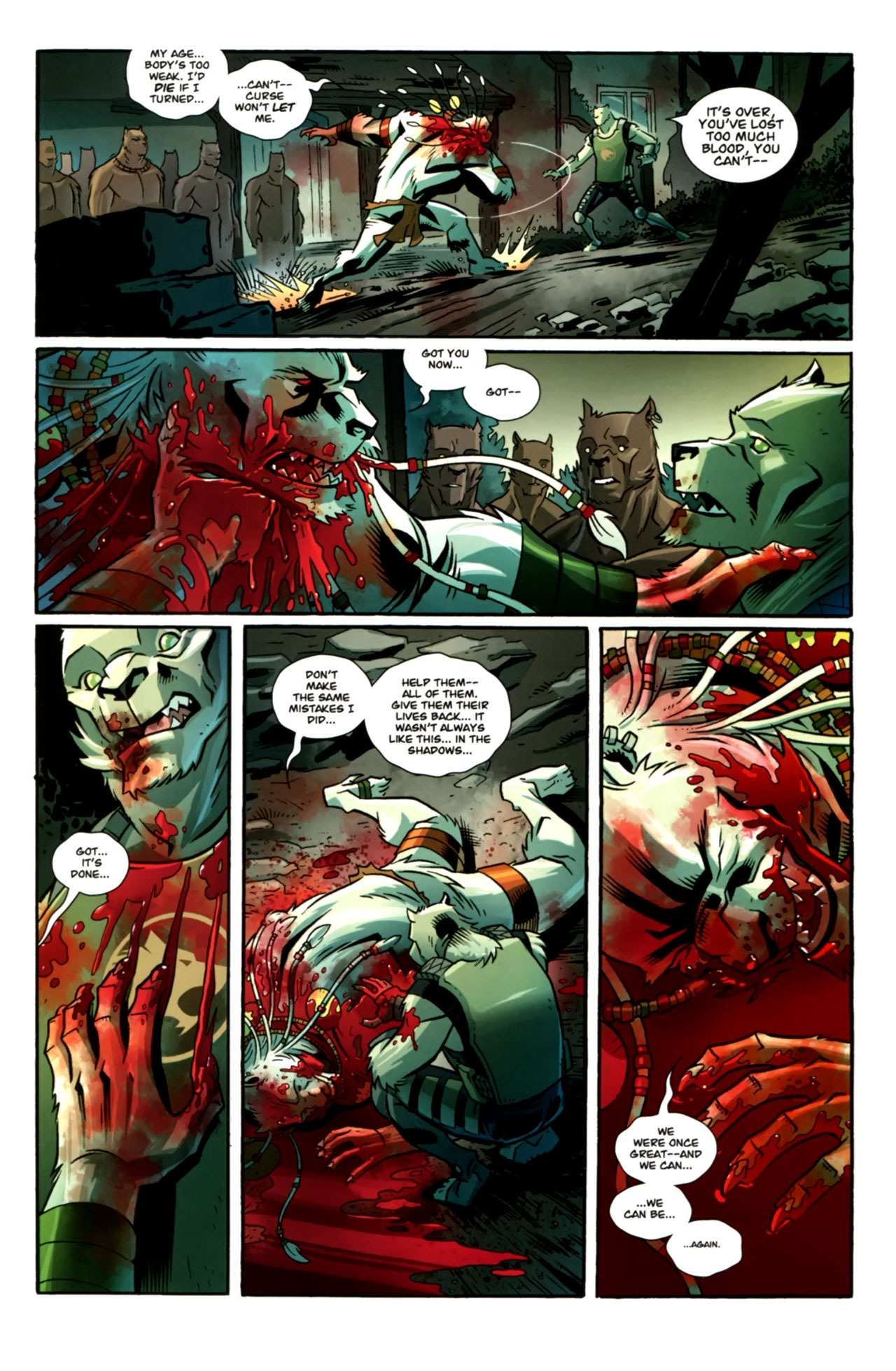 Read online The Astounding Wolf-Man comic -  Issue #25 - 15